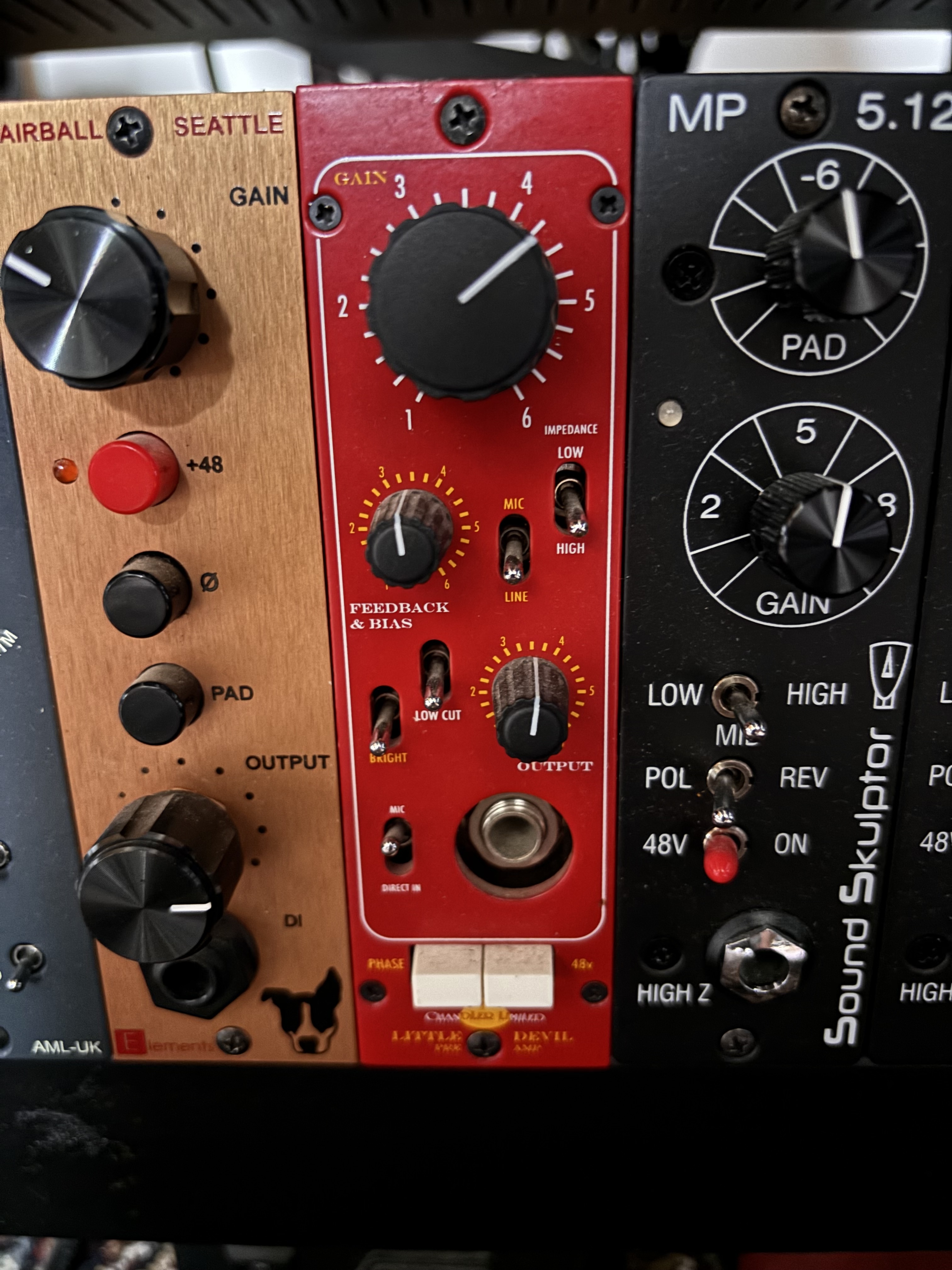 Vends Chandler Little devil preamp 500 series