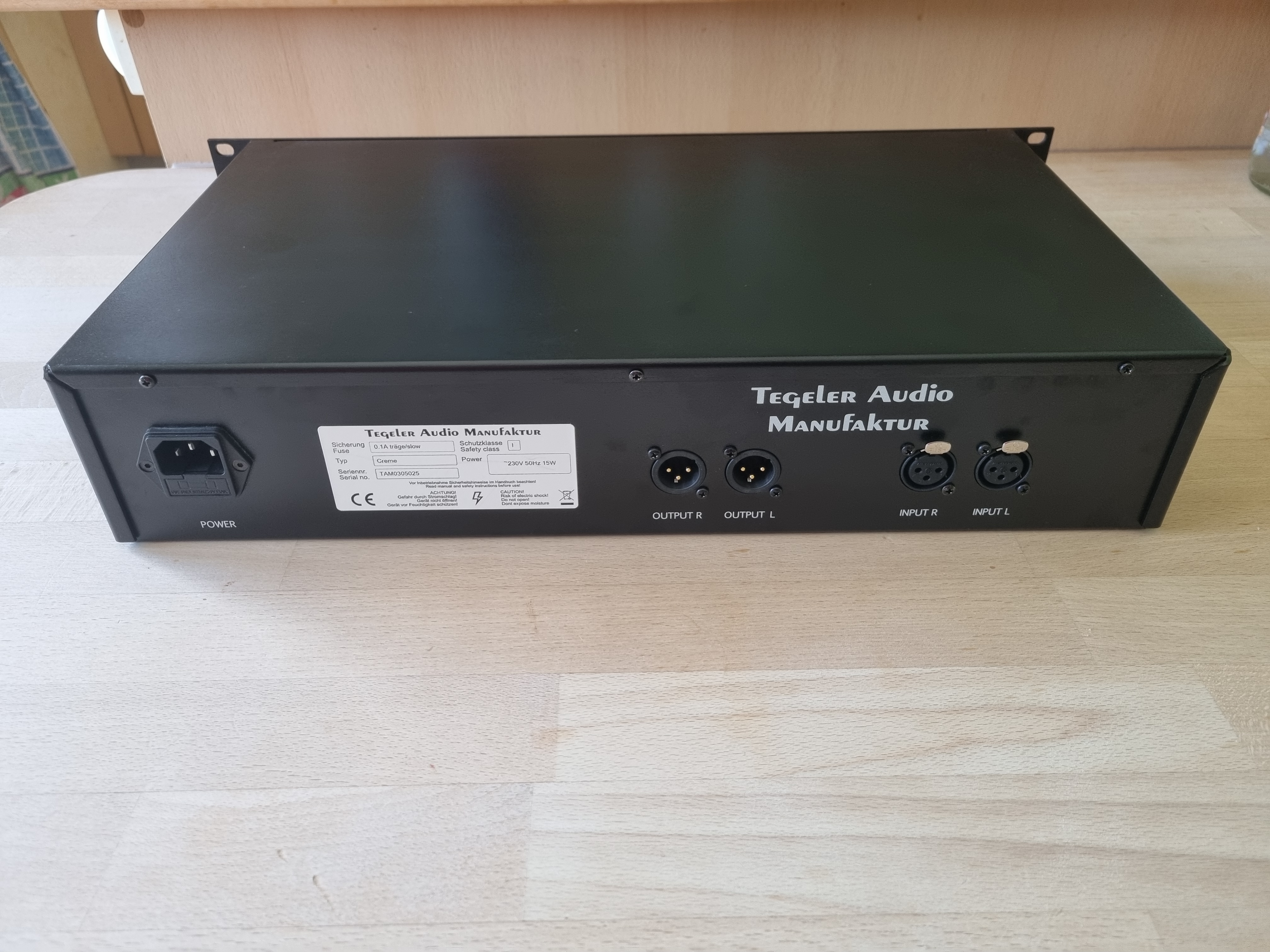 Tegeler Audio Manufaktur Crème (12866)