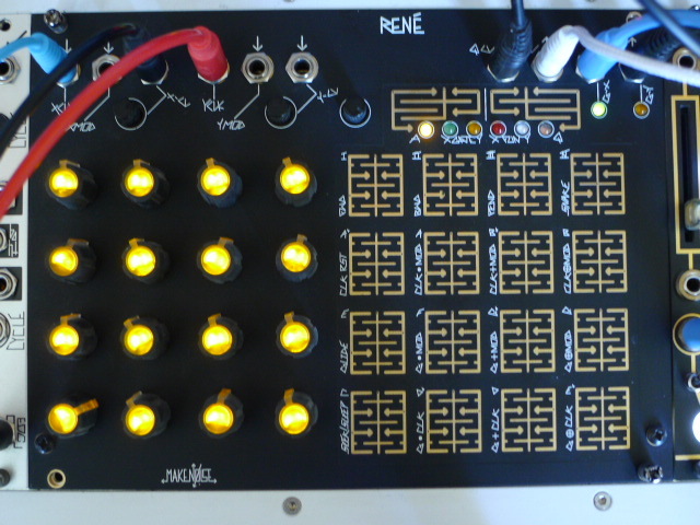 Vends module eurorack Make Noise René - Séquenceur cartésien