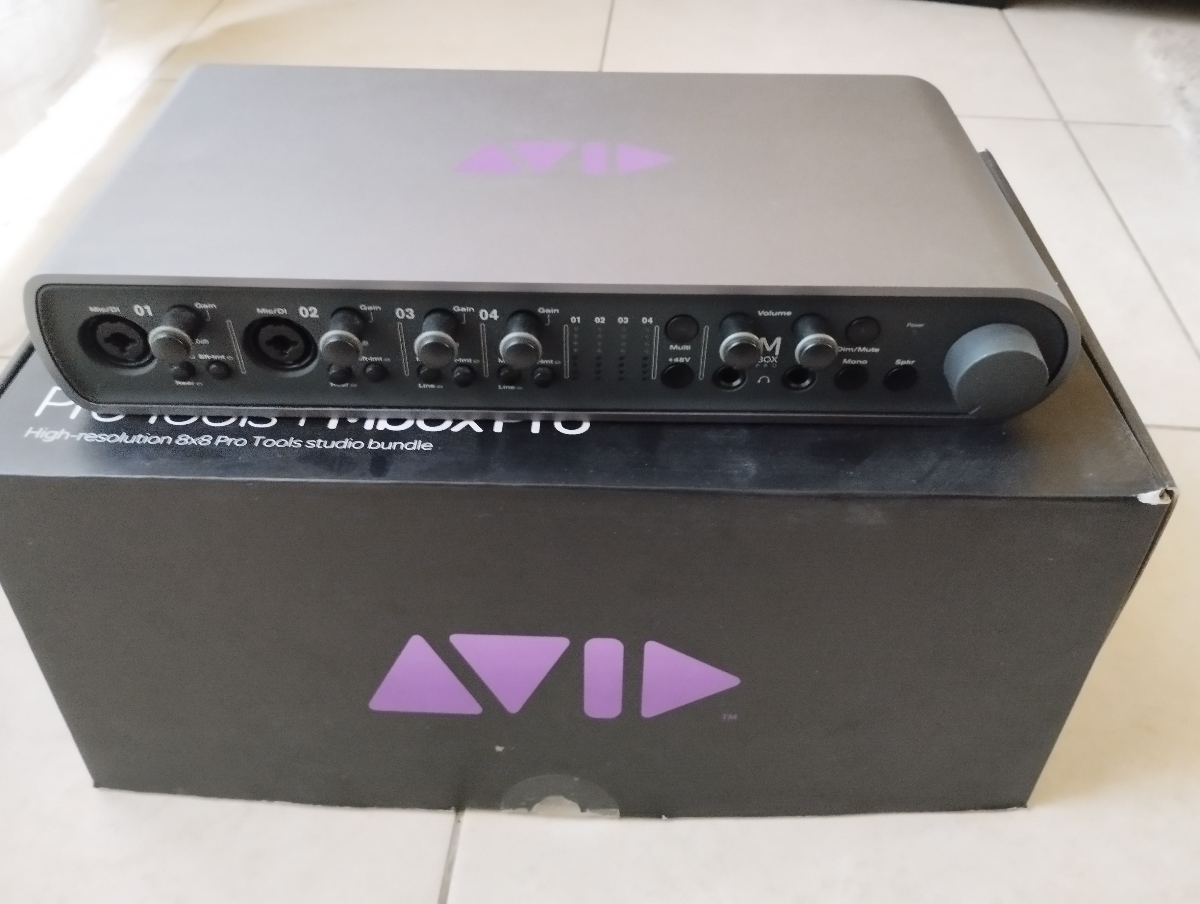 Carte son Avid Mbox 3 pro