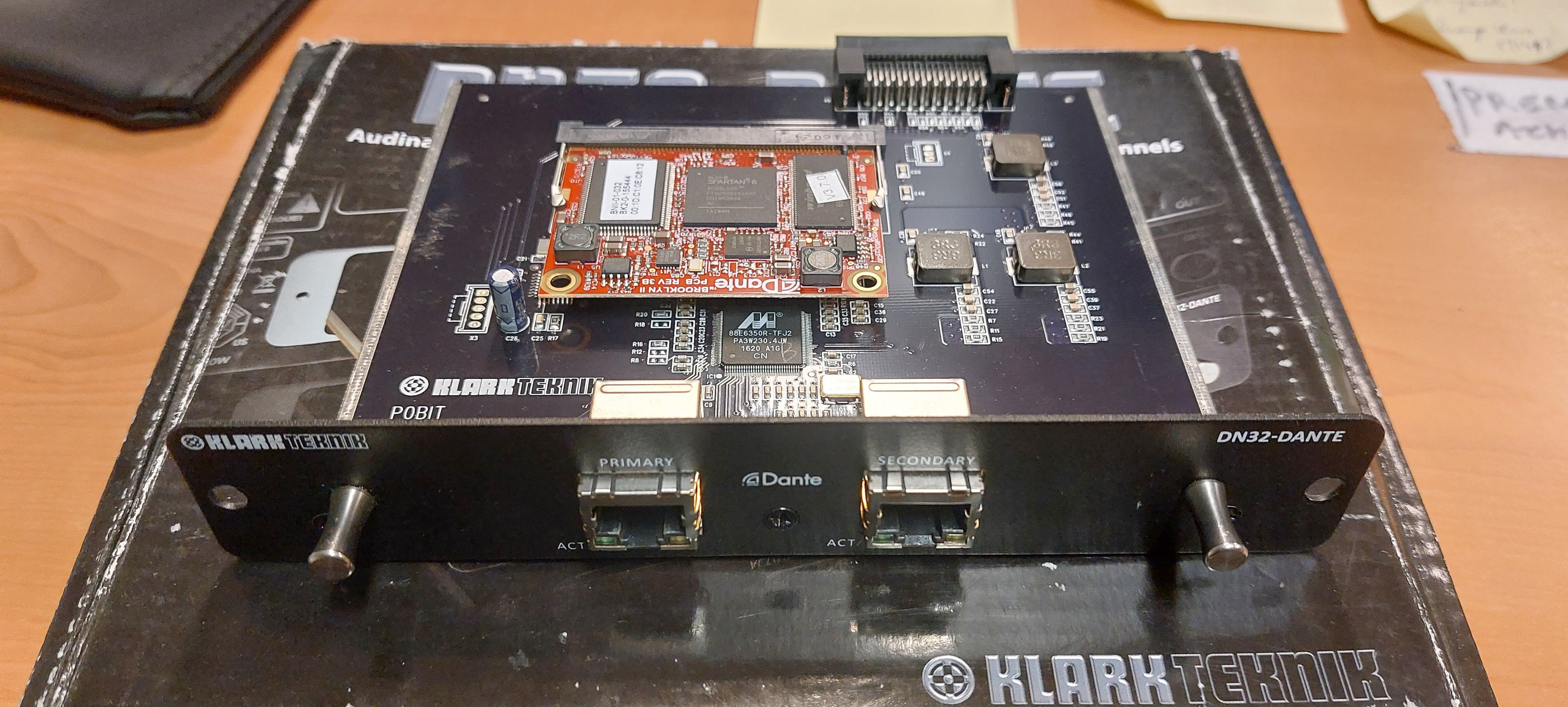 Carte Dante pour X32 / M32 / Behringer WING