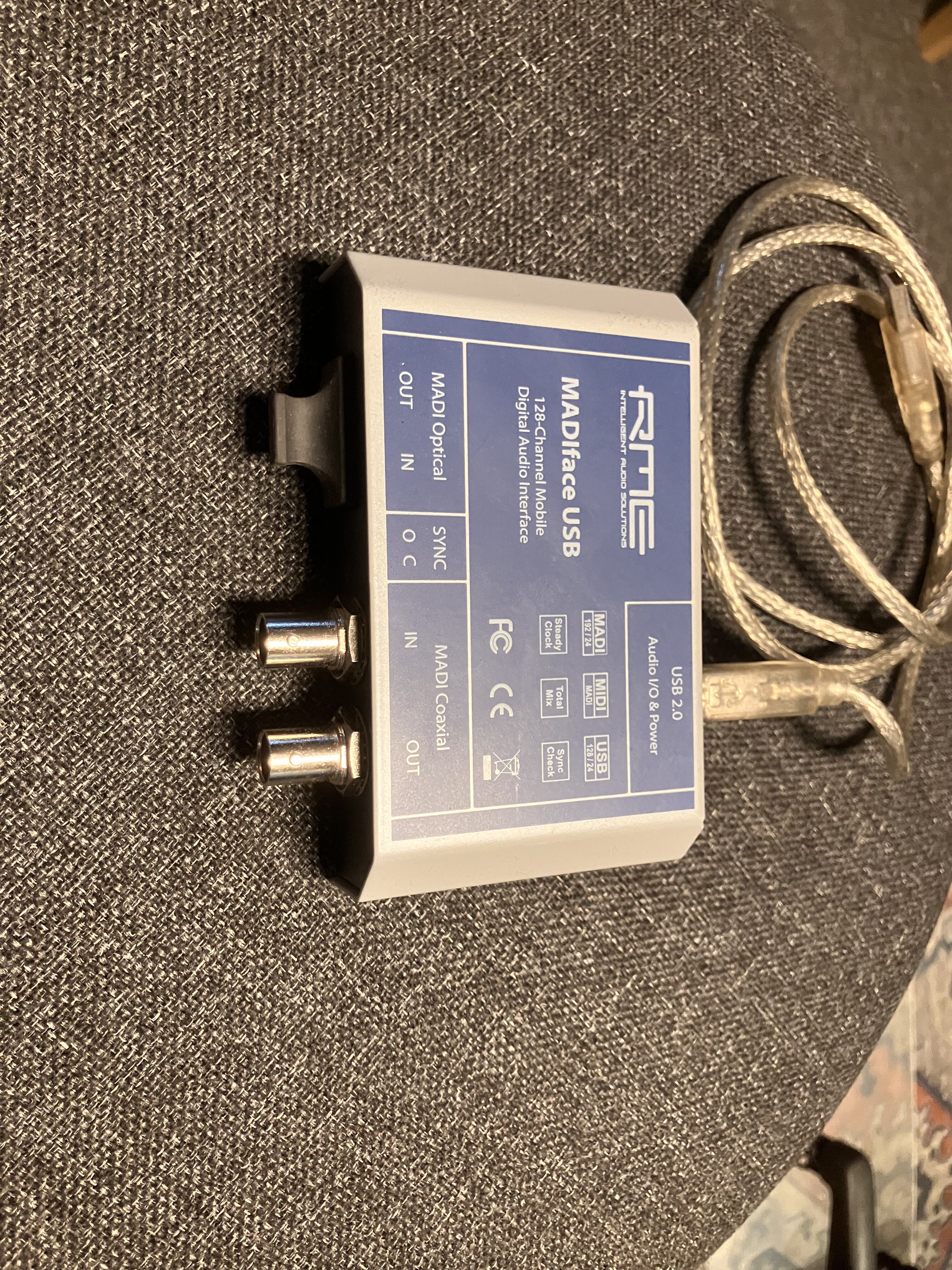 Vends RME MADIFACE USB