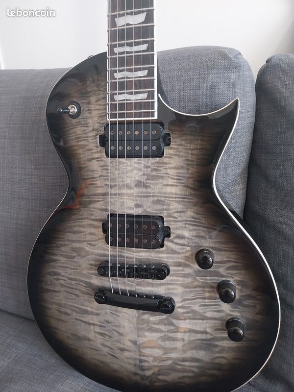 Guitare ESP LTD Deluxe EC 1000T CTM (comme Neuf)