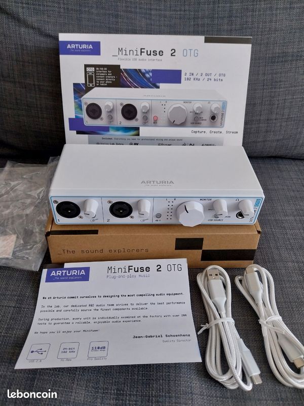 Arturia Minifuse 2 OTG - NEUF