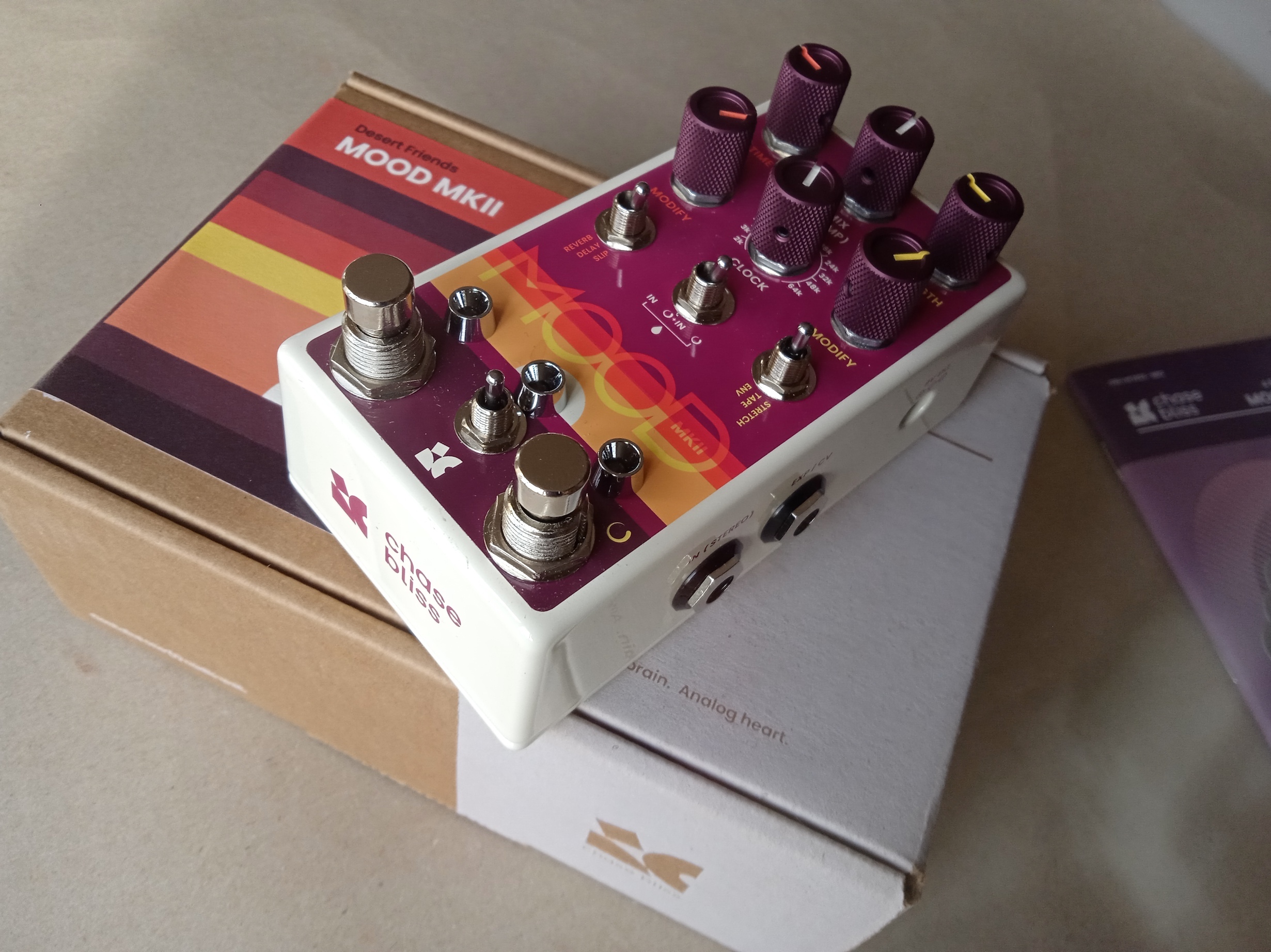 Chase Bliss Audio MOOD MKII édition limitée Desert Friends!