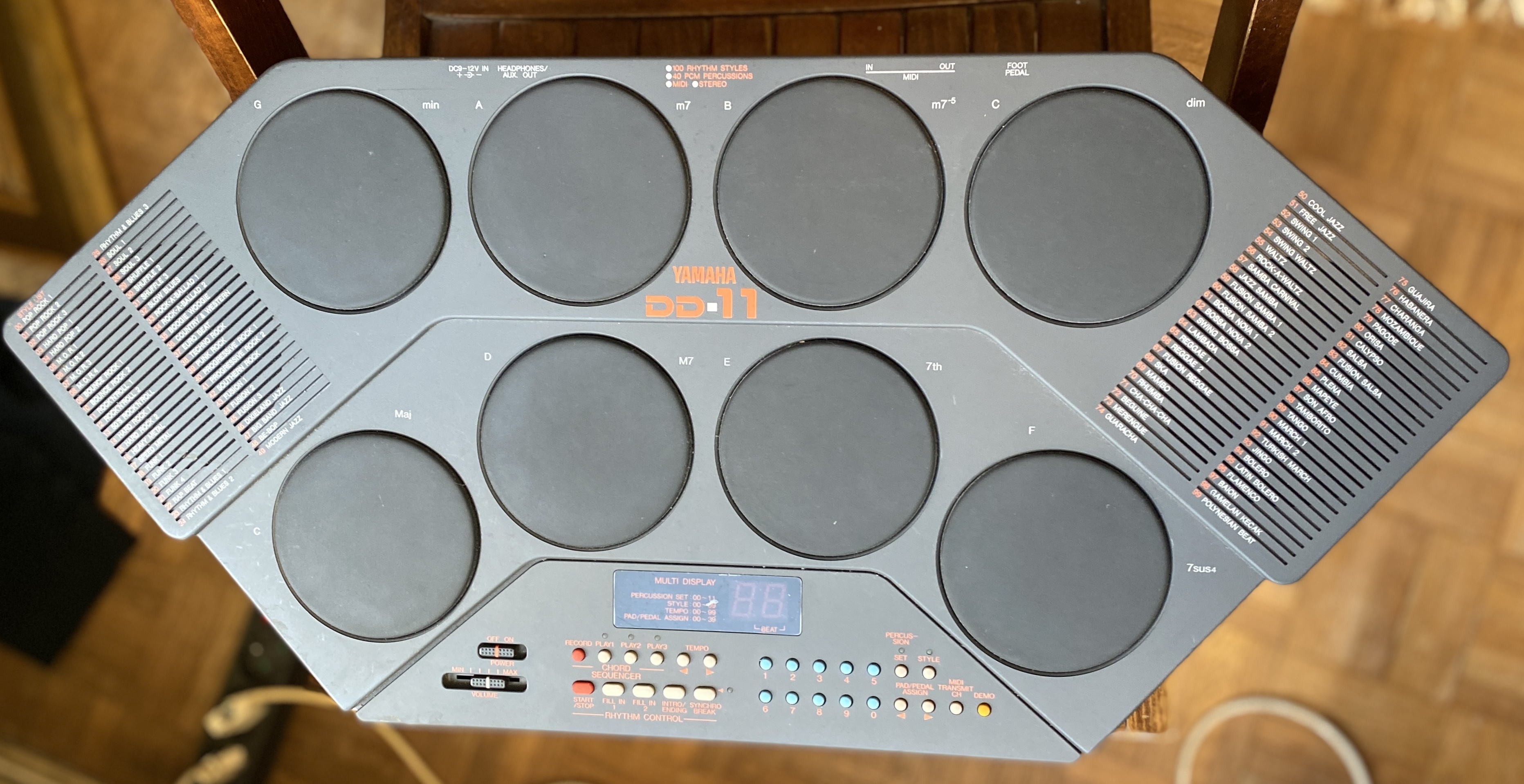 vds  boite à rythme Yamaha DD-11 vintage TBE 