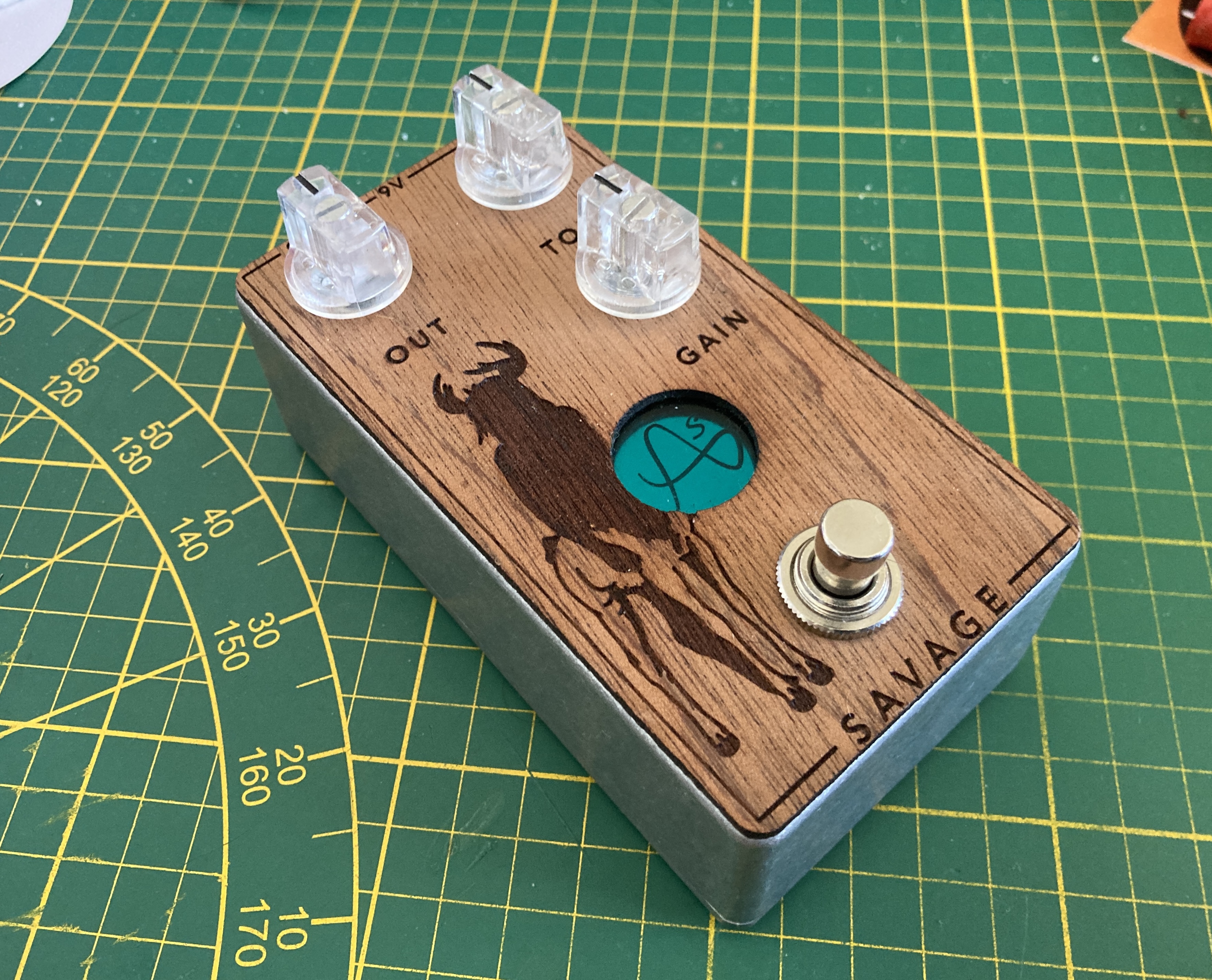 Pédale Overdrive Anasounds Savage