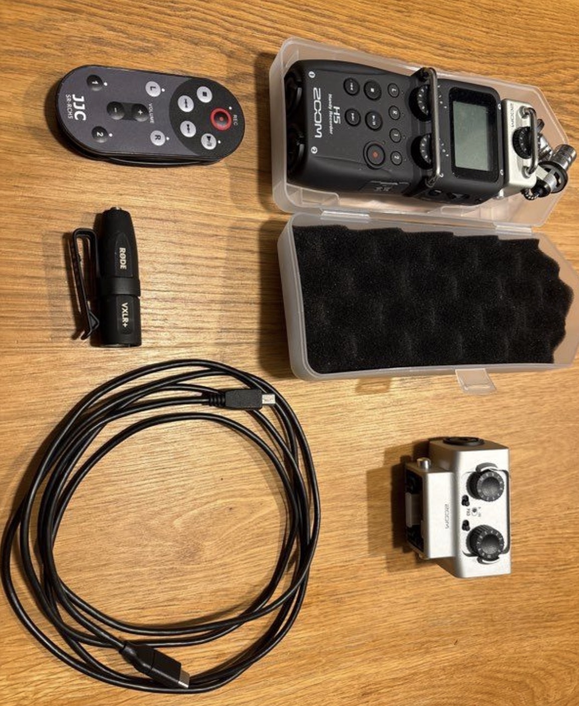 Enregistreur et micro Zoom H5 avec accessoires