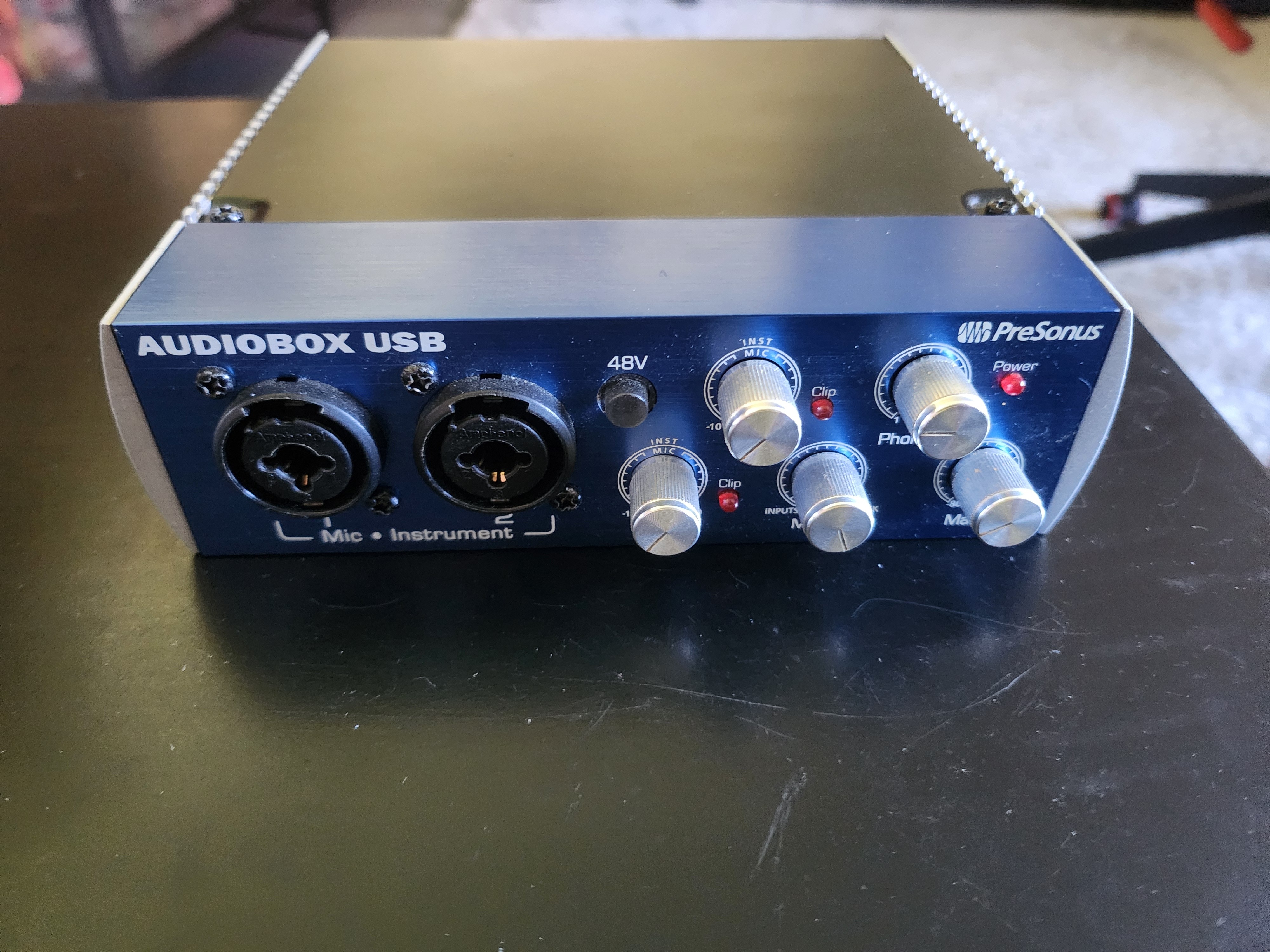 carte son audiobox usb