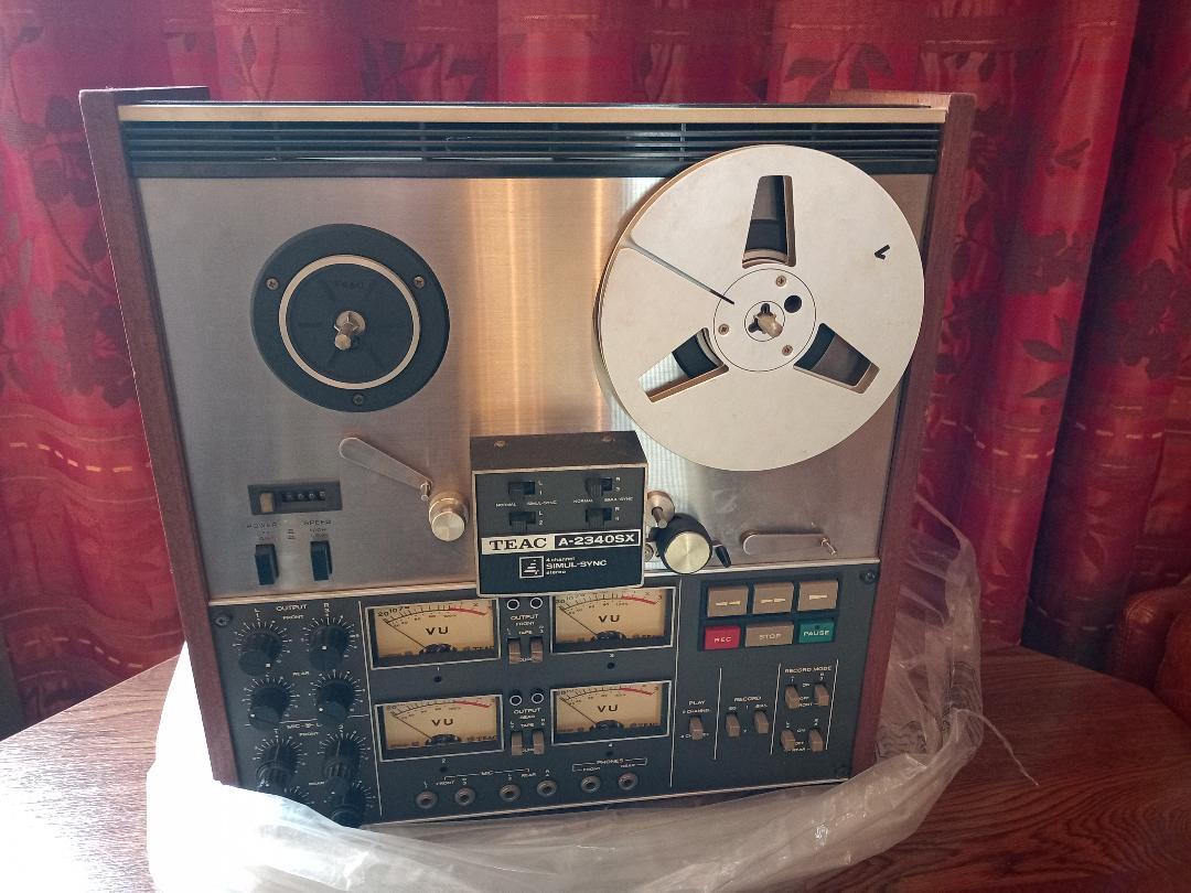 Enregistreur analogique 4 pistes simul-sync Teac A 2340 SX