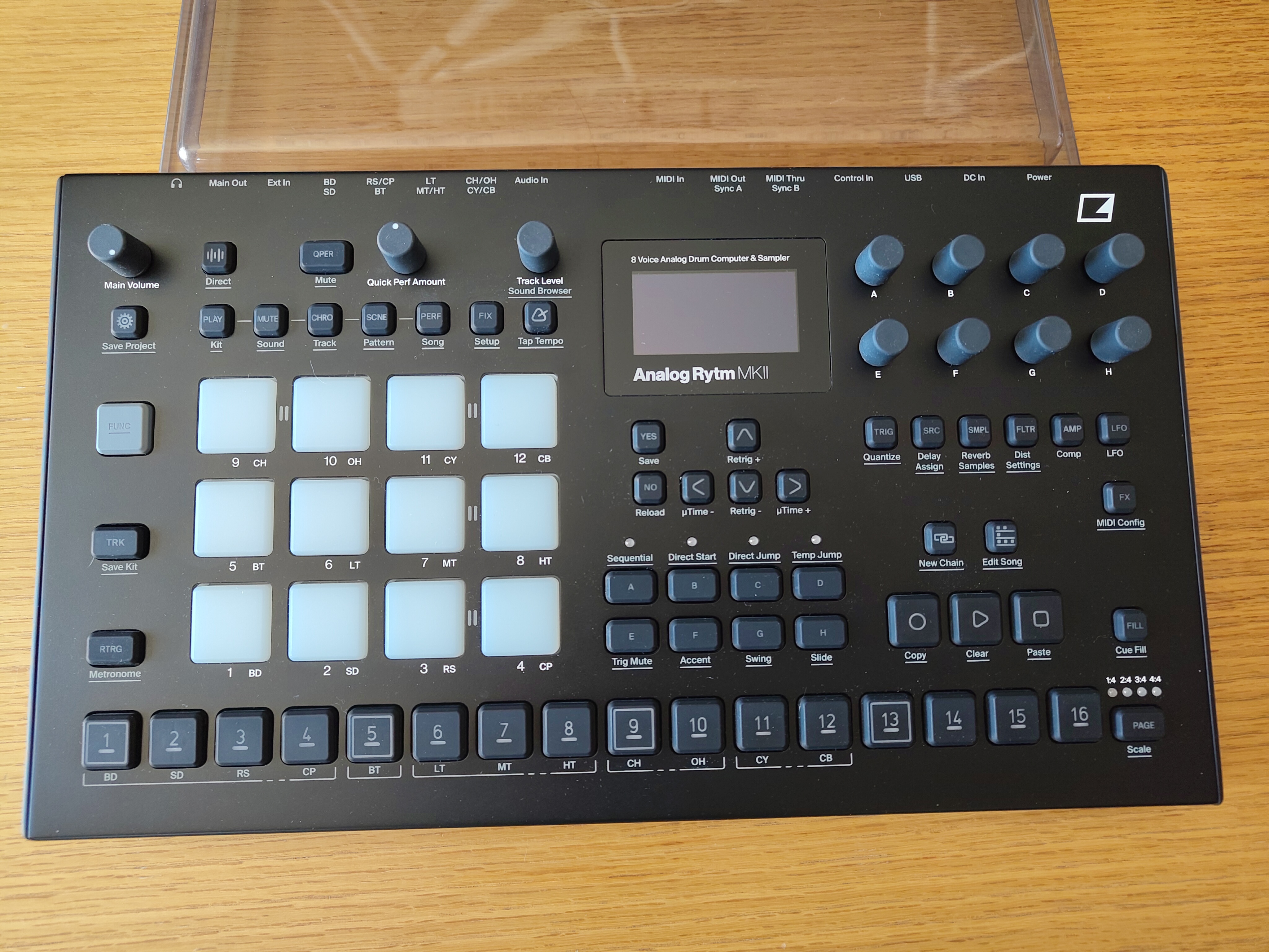 Vend Analog Rytm MKII + decksaver