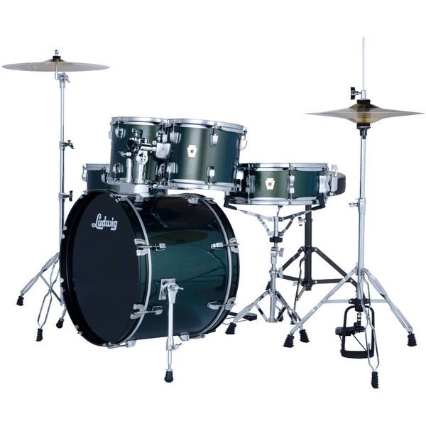 Ludwig Accent Fuse 5pc Jade Dust