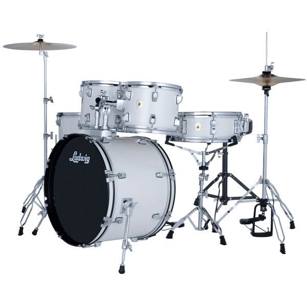 Ludwig Accent Fuse 5pc Snow Dust