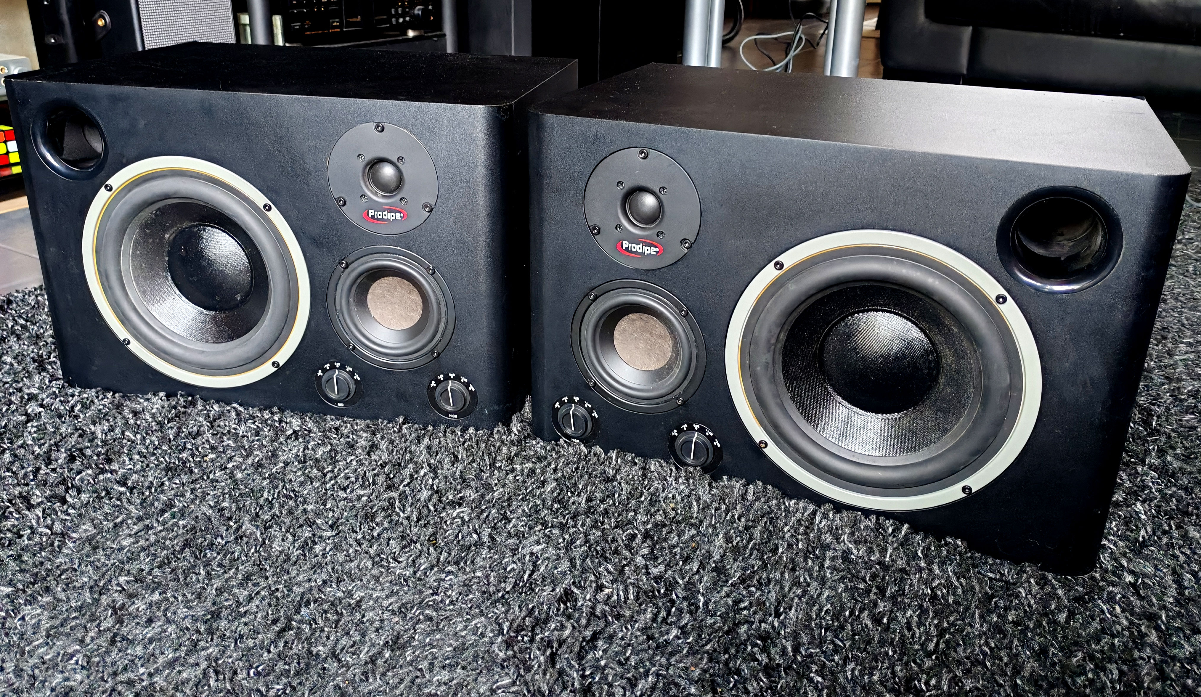 PAIRE ENCEINTE PRODIPE PRO8-3W 3 voies