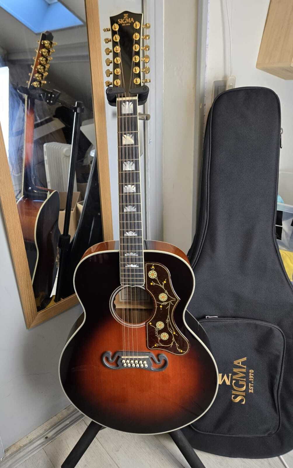 Guitare 12 Cordes SIGMA GJA12 SG200 Très peu utilisé