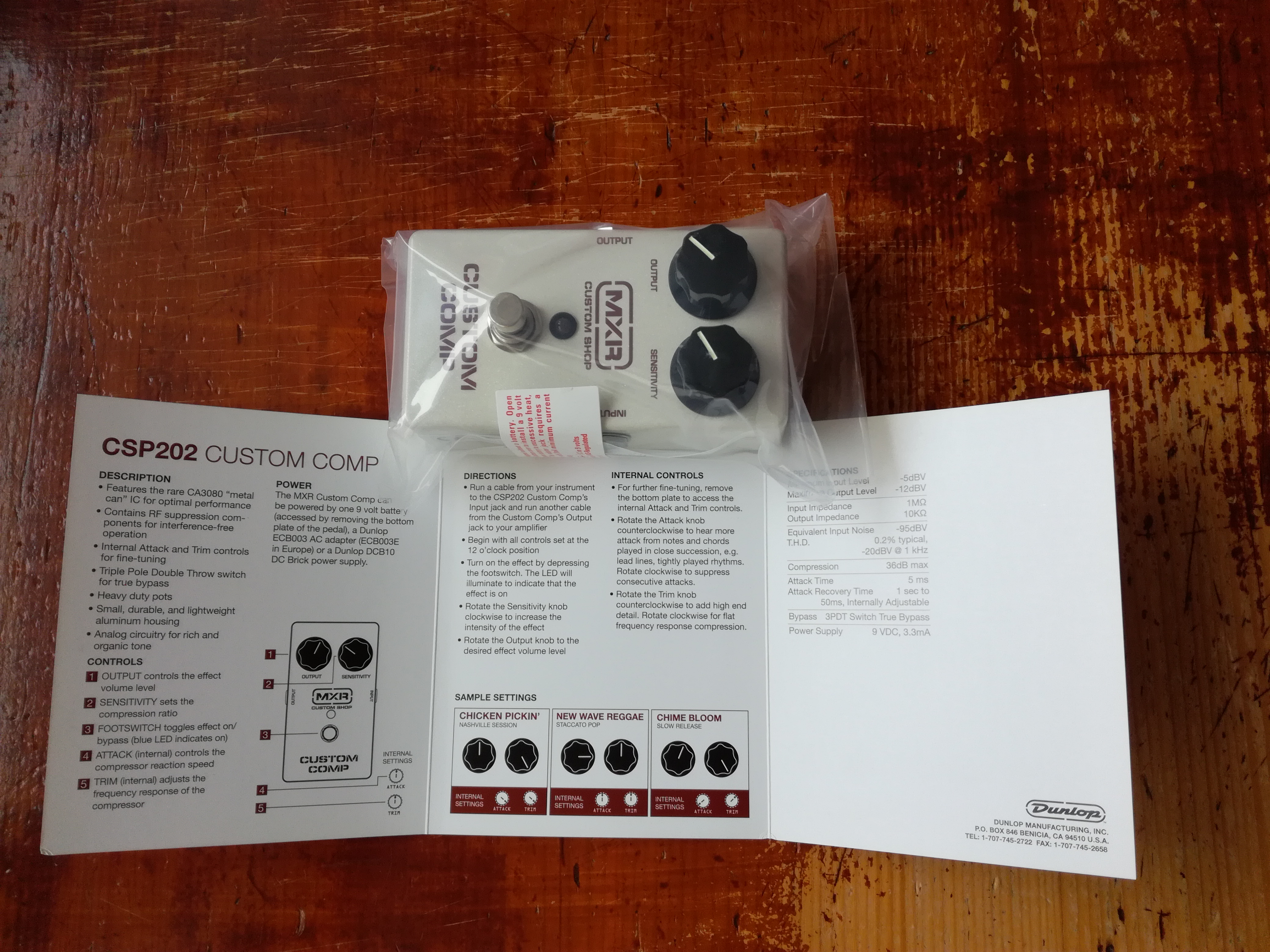 MXR CSP202 Custom Comp (19401)