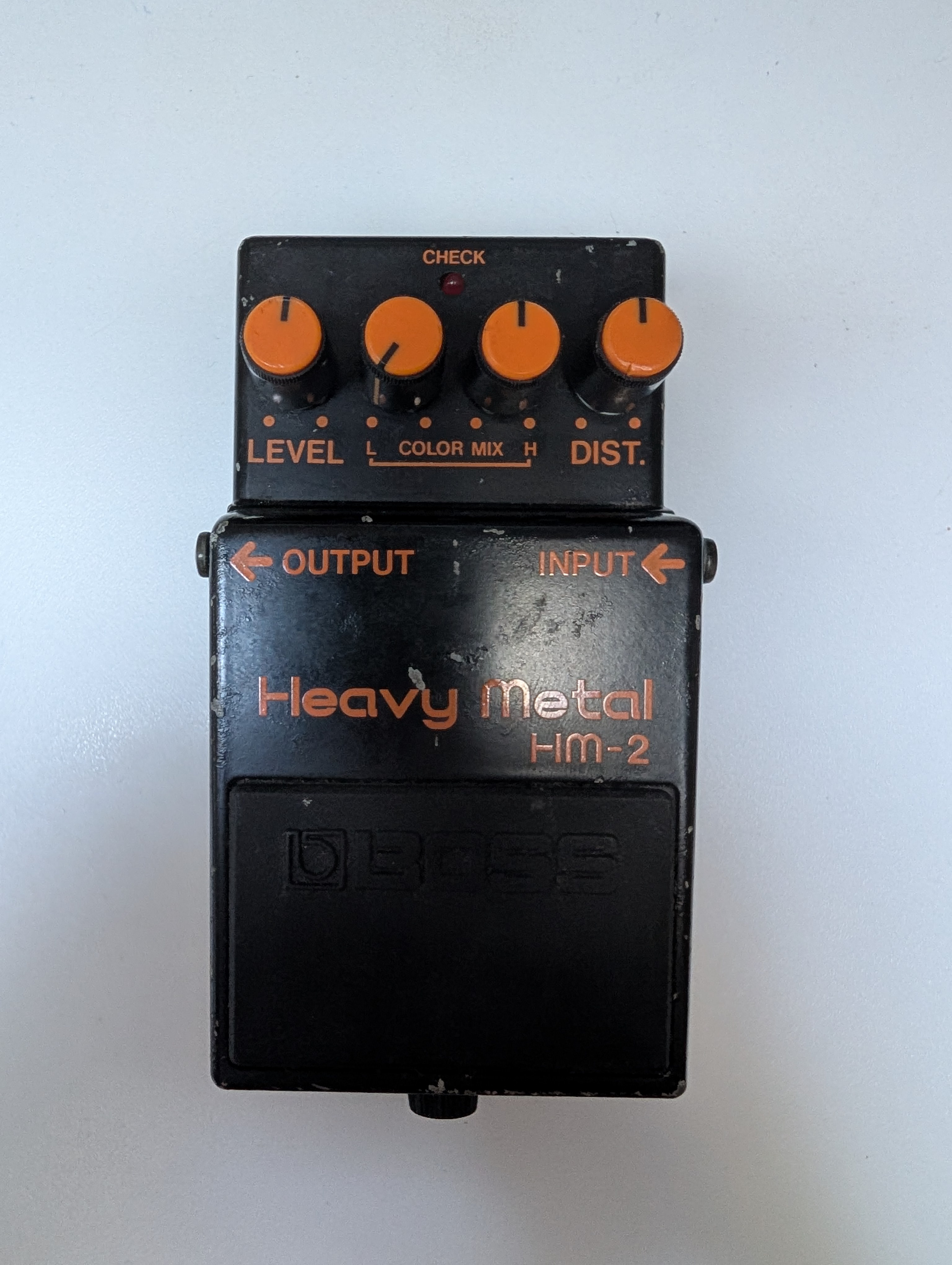 Boss HM-2 Heavy Metal MIJ – fonctionne – LED HS