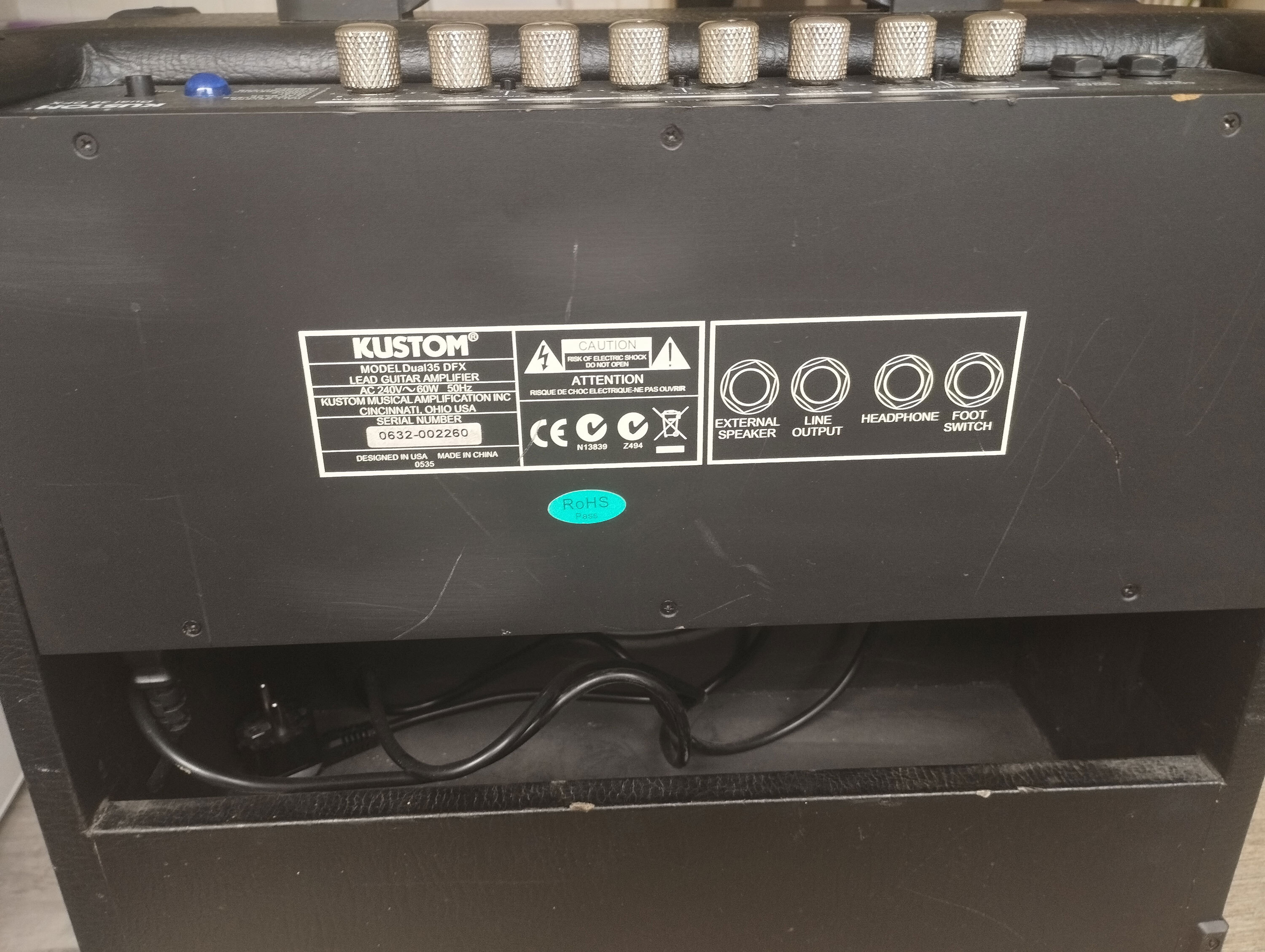 Kustom Dual 35 DFX (8804)