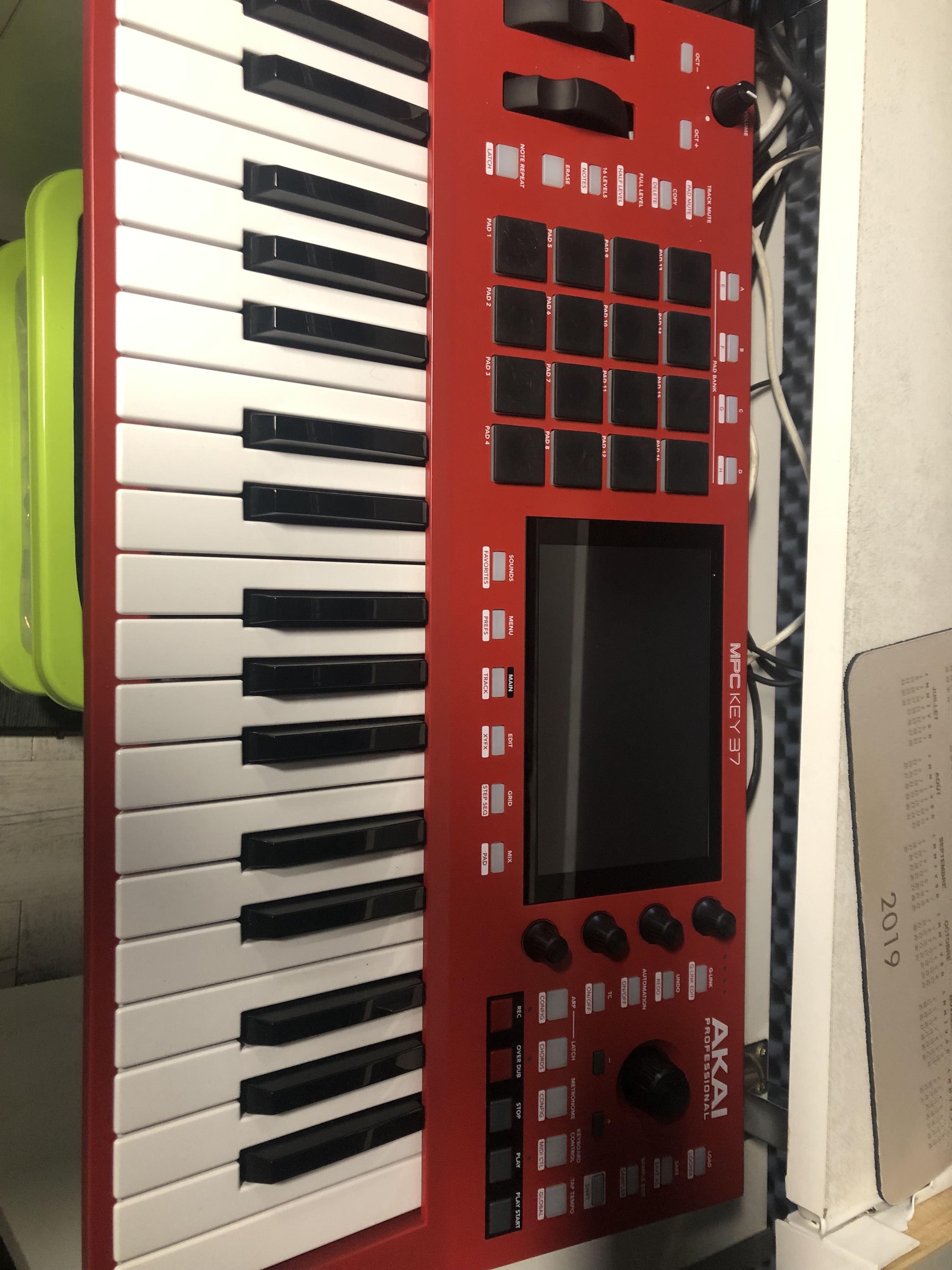 Vends ou échange akai mpc key 37