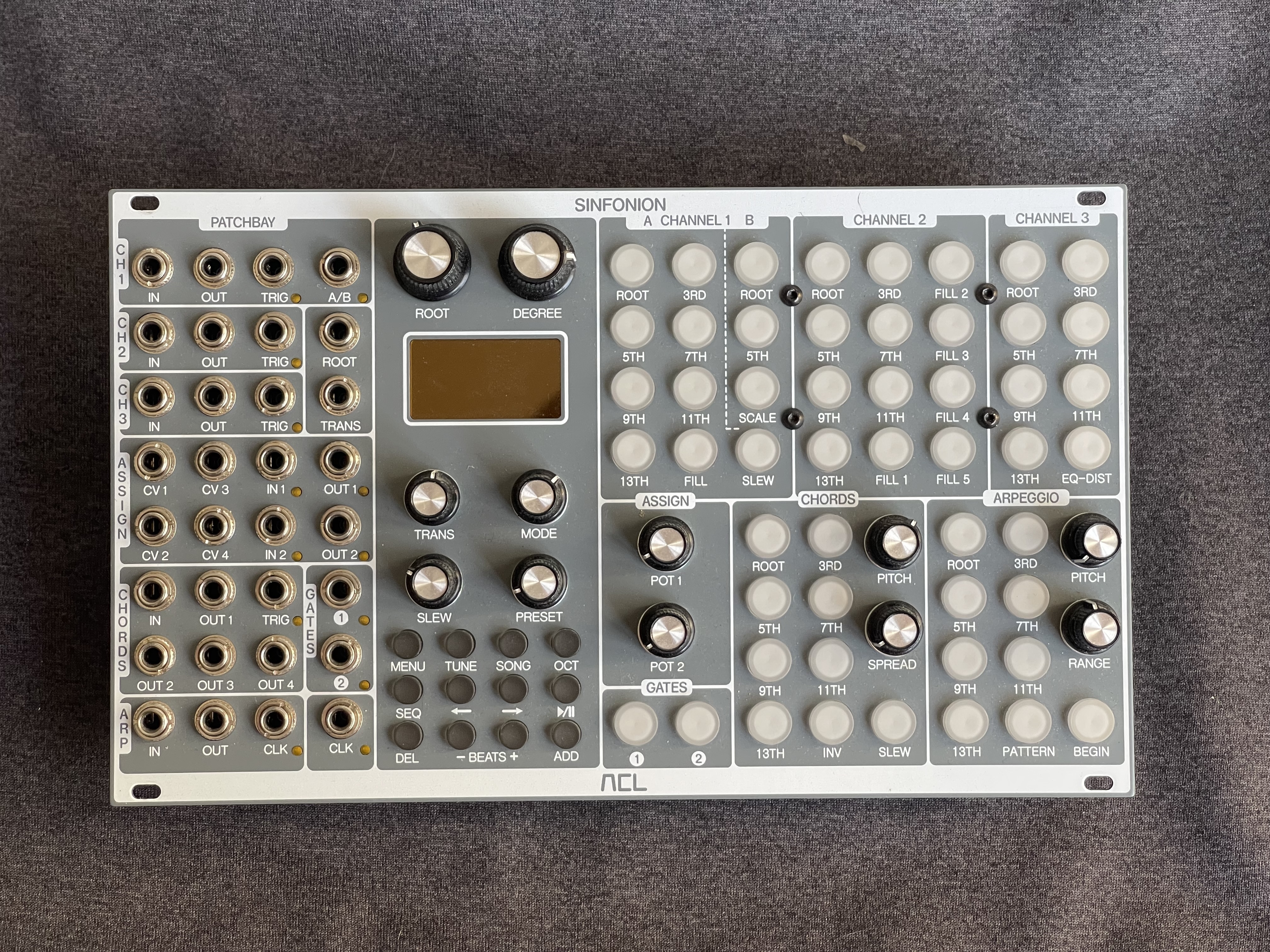 Vends ACL Sinfonion, 1ere main