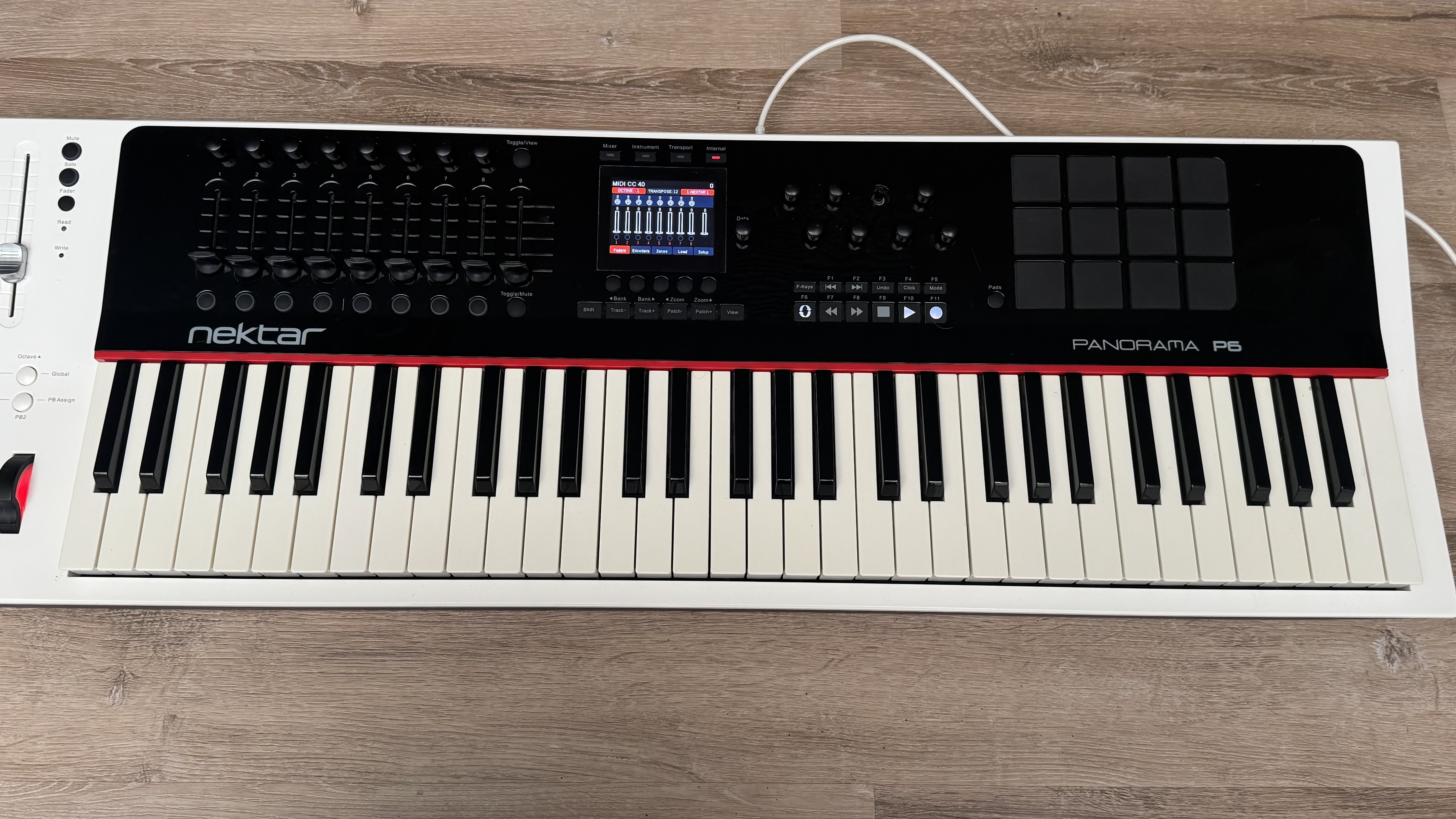 Vends Clavier Maître MIDI NEKTAR PANORAMA P6