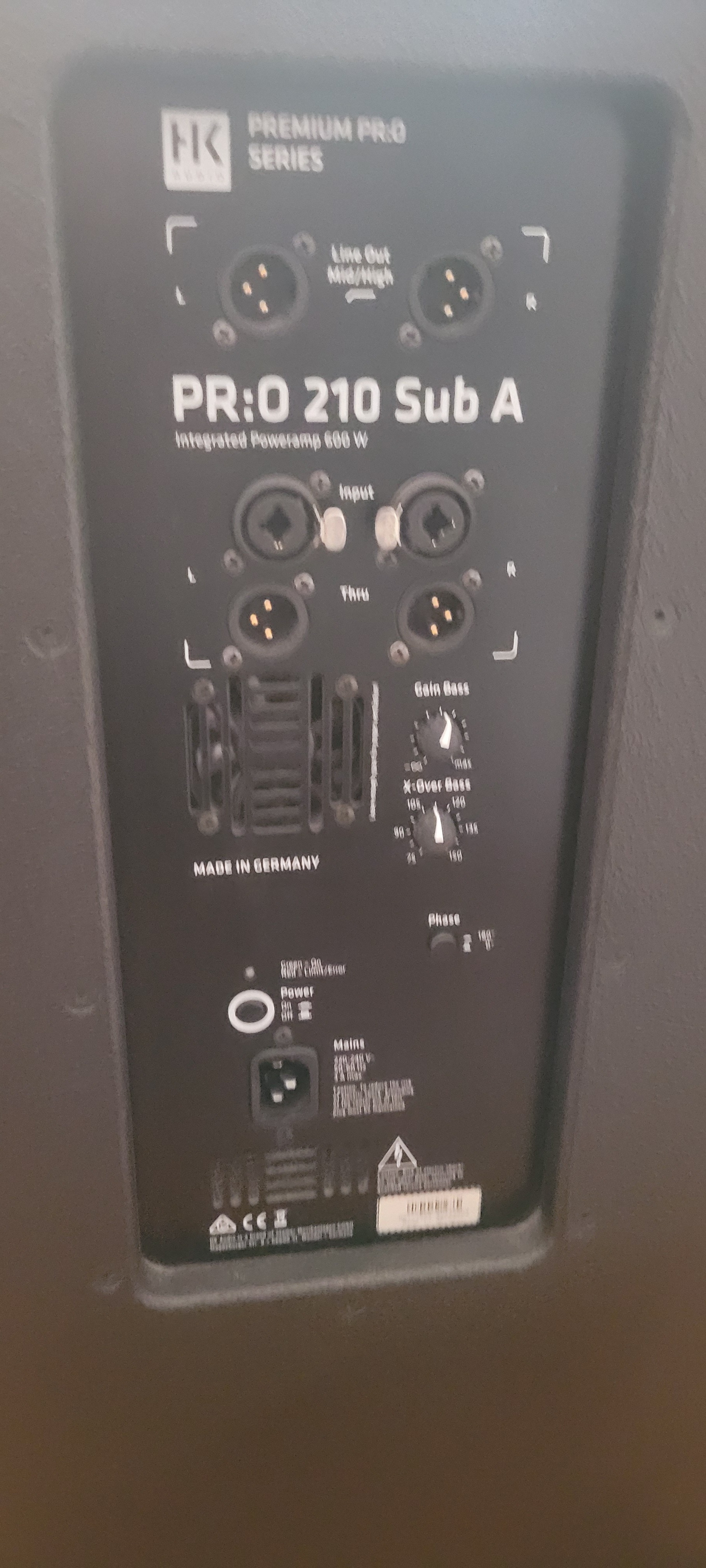 Vend système hk audio