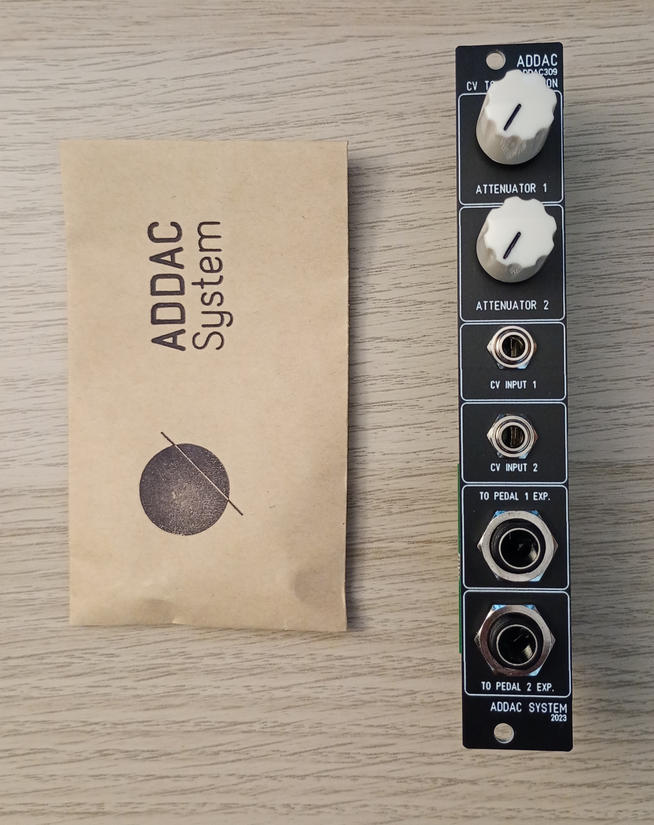 ADDAC System : ADDAC309 CV to Expression (Eurorack)