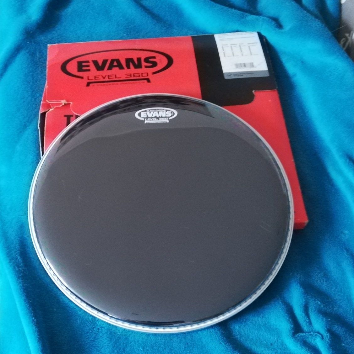 Evans BLACKCHROME 14" NEUVE