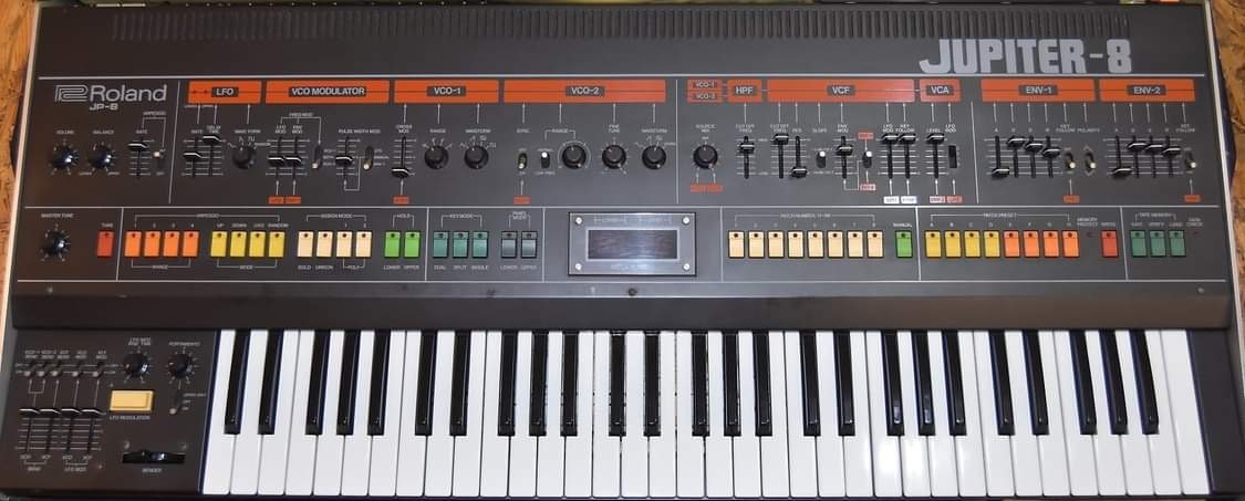 Roland Jupiter 8 keyboard