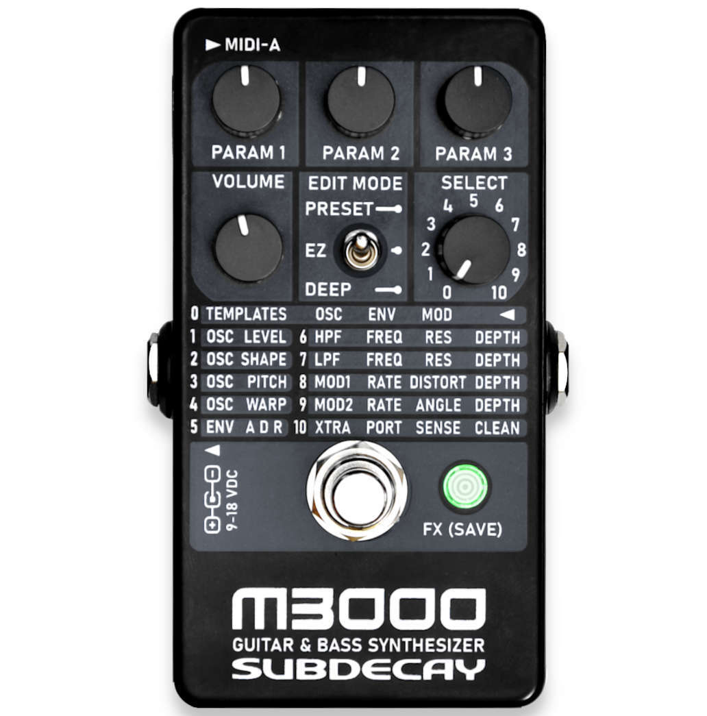 M3000 Guitar and Bass Synthesizer