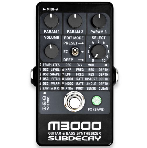 M3000 Guitar and Bass Synthesizer M3000 Guitar and Bass Synthesizer