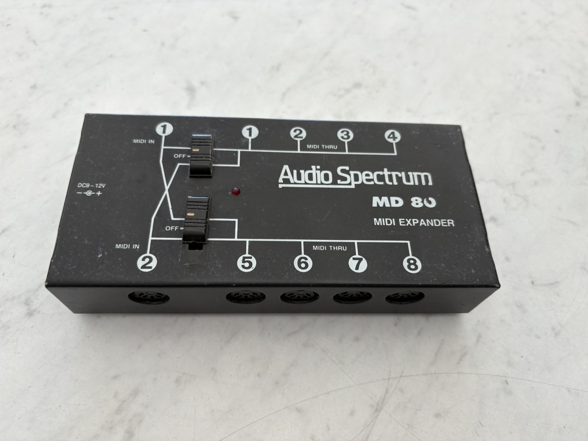 audio spectrum MD80