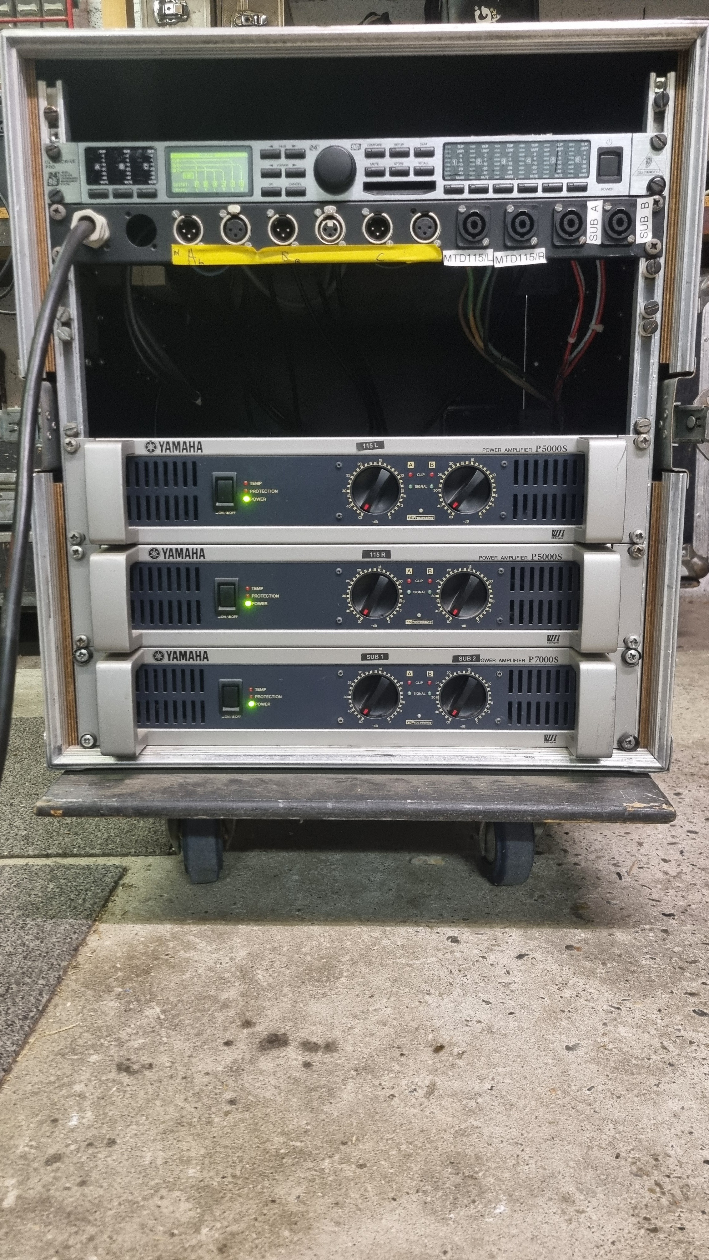 Vends sono complète MTD115b + Sub SB115 + Pros