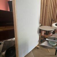 Panneaux absorbants sur roulettes