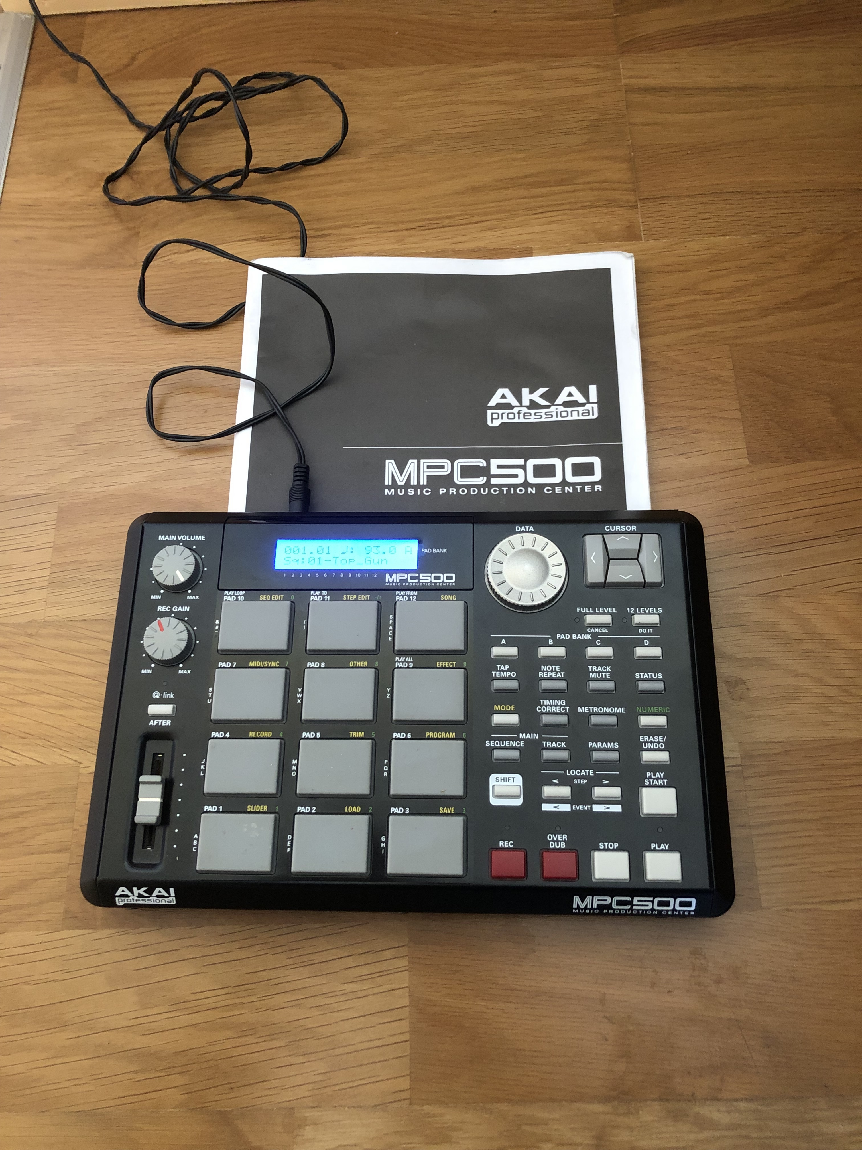 Vends MPC 500 AKAI pour cause