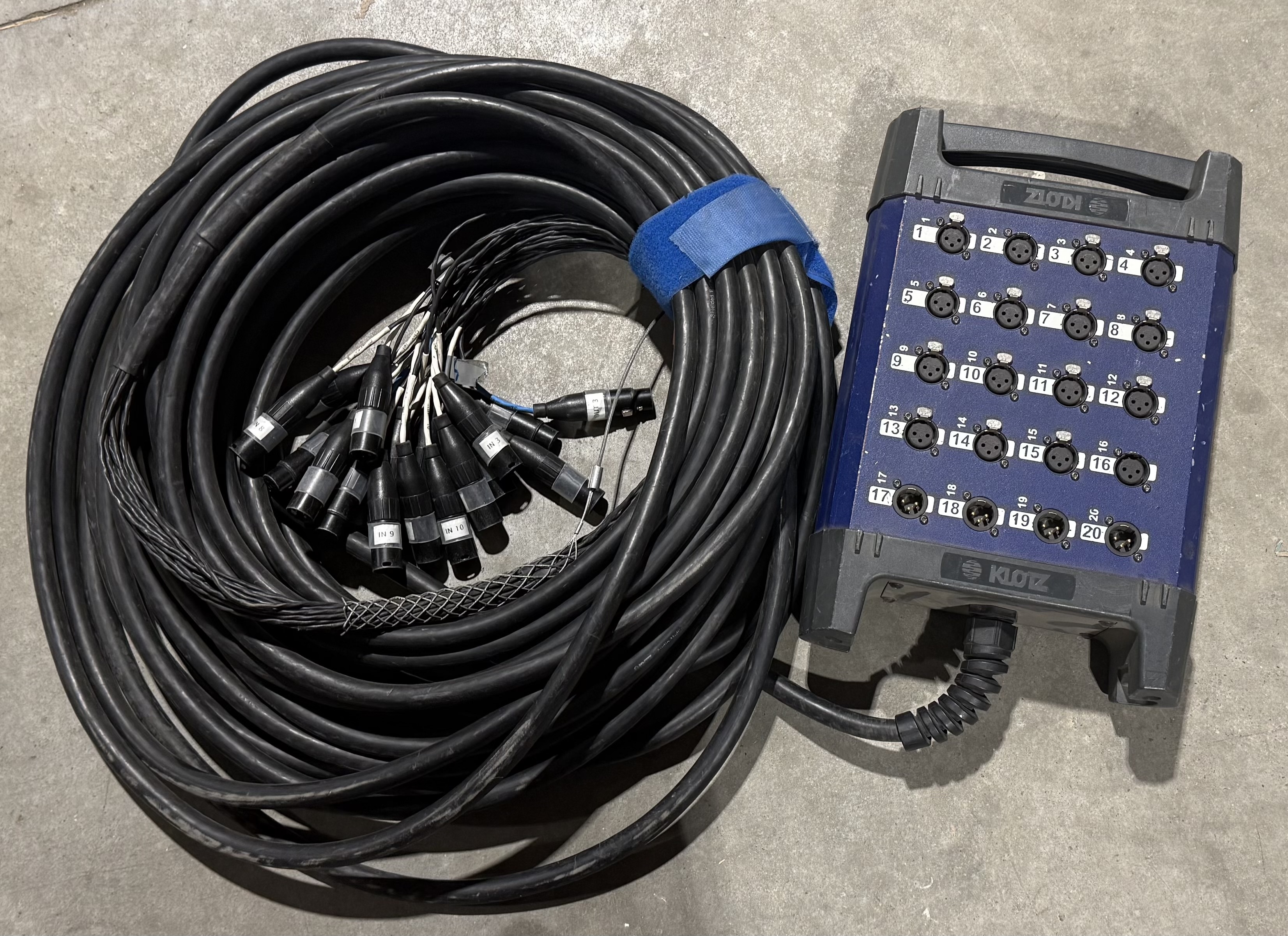 Faiseaux multipaire audio  KLOTZ   TL2U164X30