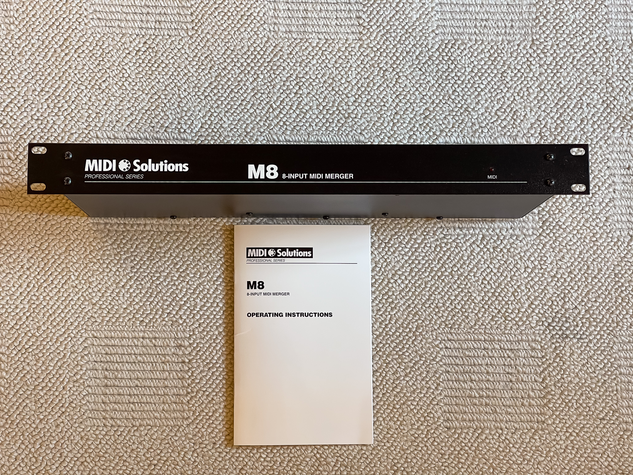 Midi Solutions M8 8-input MIDI Merger (30434)