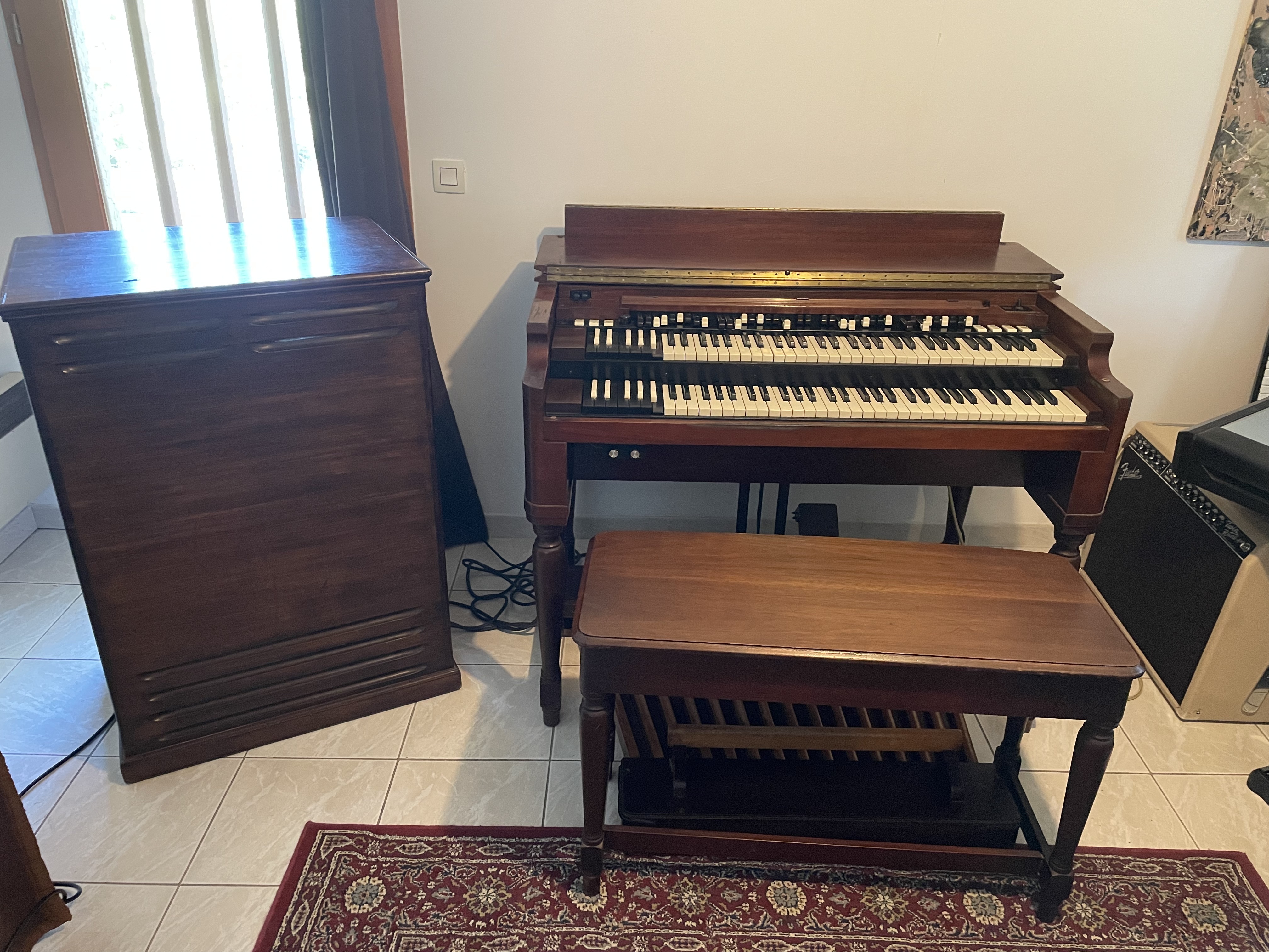 Hammond B3 + Leslie 122 + accessoires