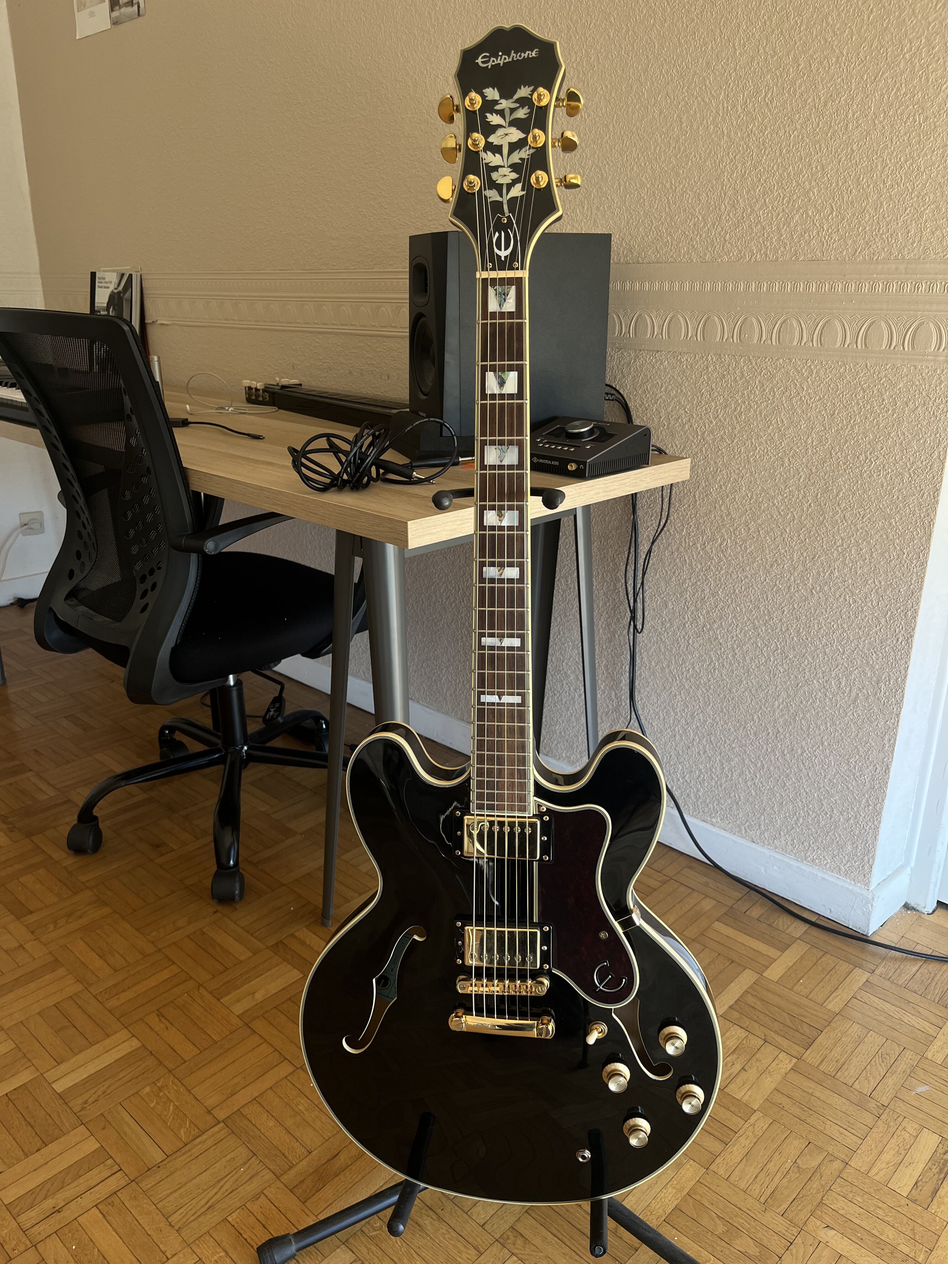 Vend Epiphone Sheraton II Pro Ebony