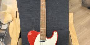 Vends Télécaster Mexique achetée en 2019, couleur rouge Dakota