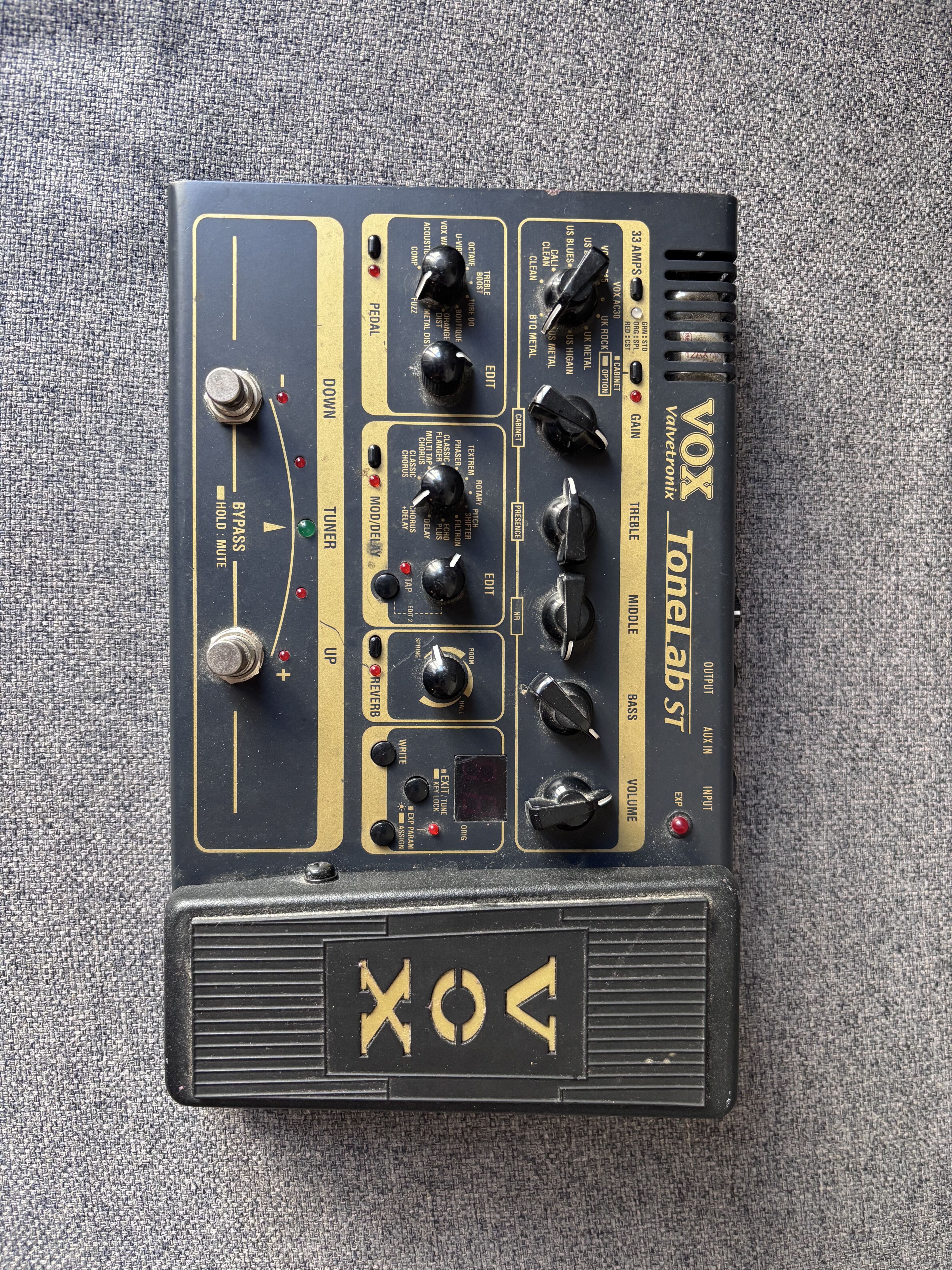  Pédale Vox Valvetronix Tonelab st