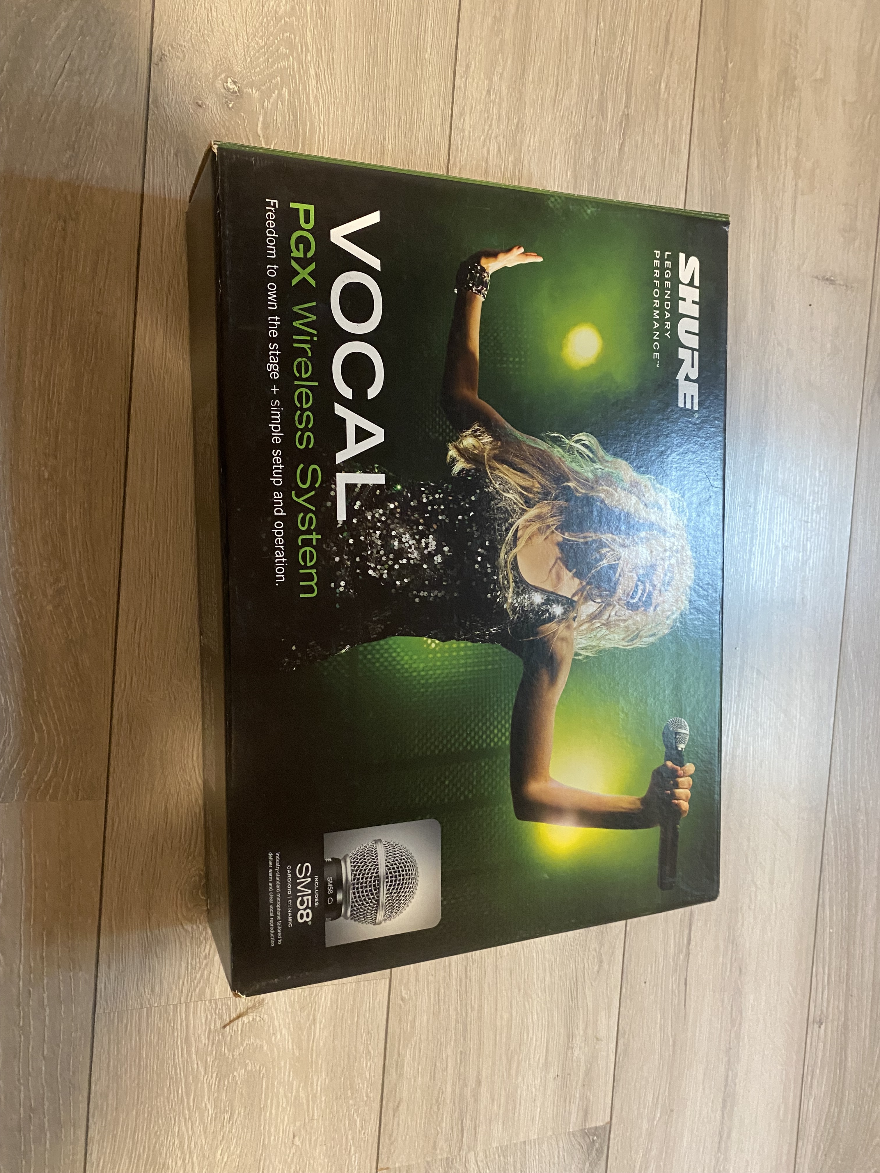 Shure PGX24E / SM58 Neuf