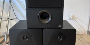 Paire d'enceinte et caisson de basse M-Audio
