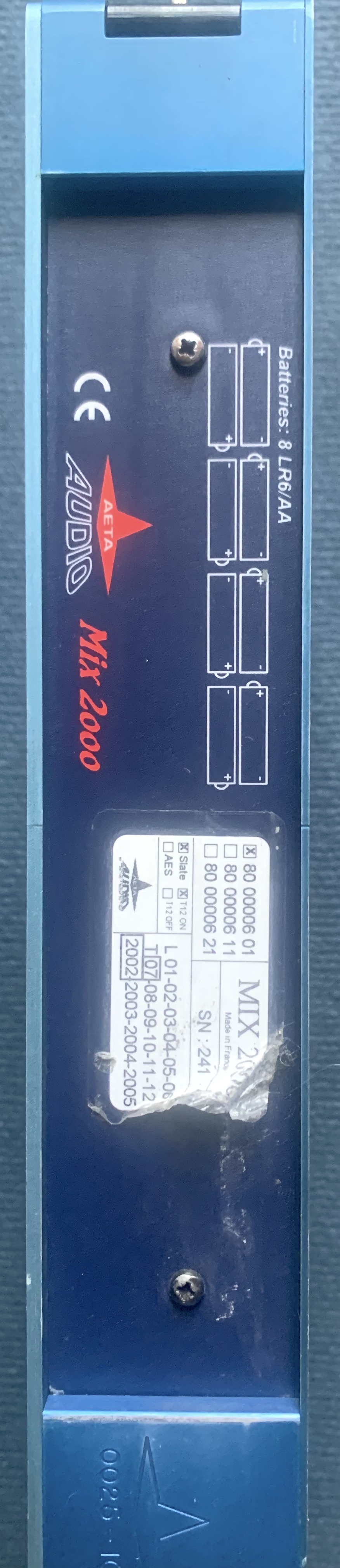 AETA Mix2000 dos