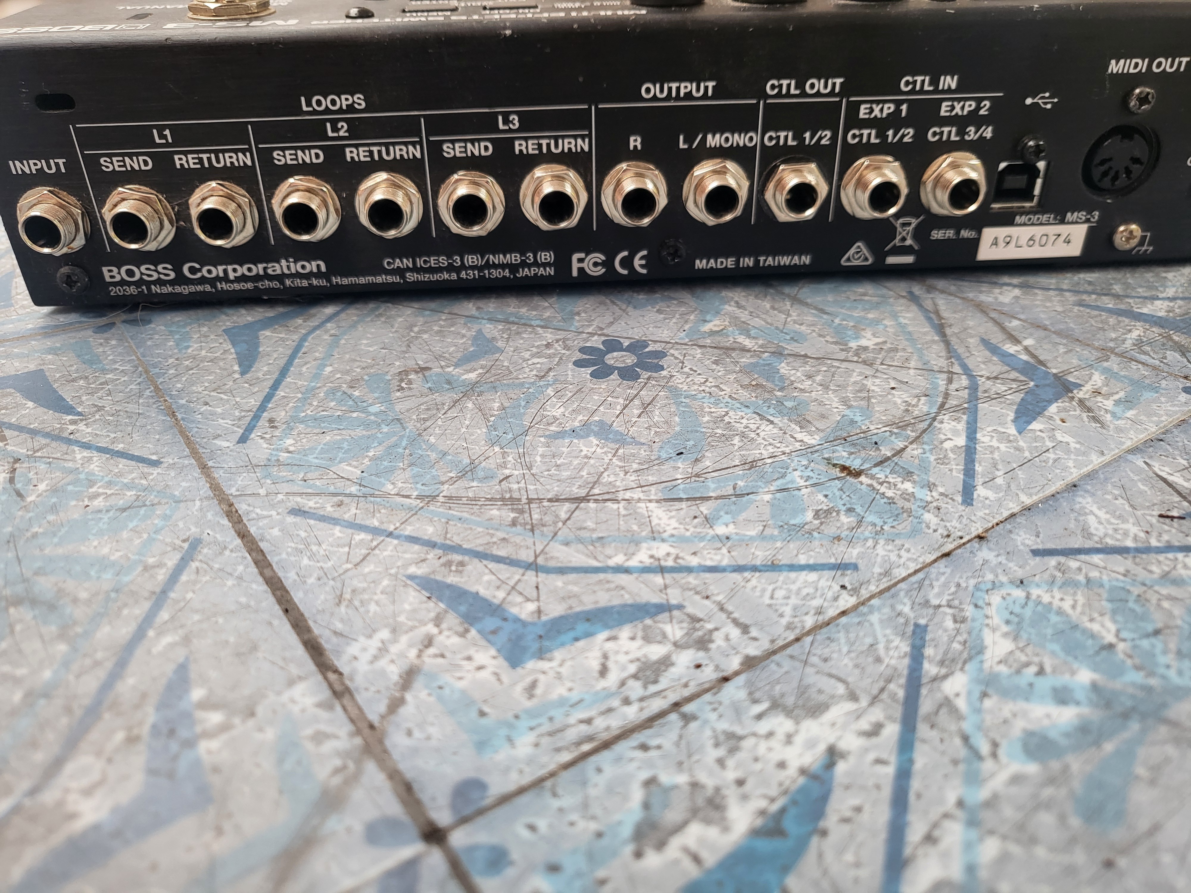 Boss MS-3 Switcher Multi-effets (56052)