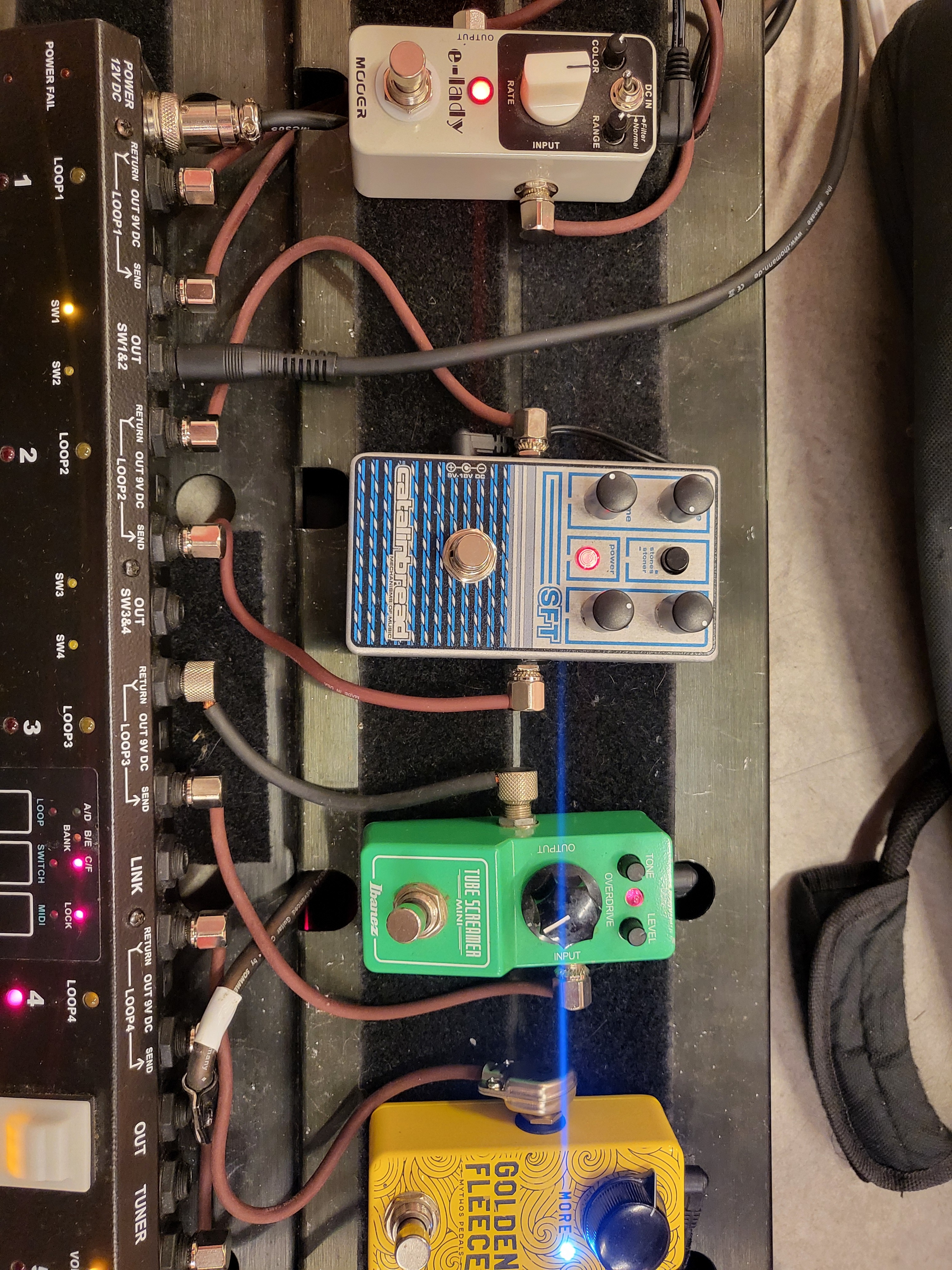 vends ibanez TS mini