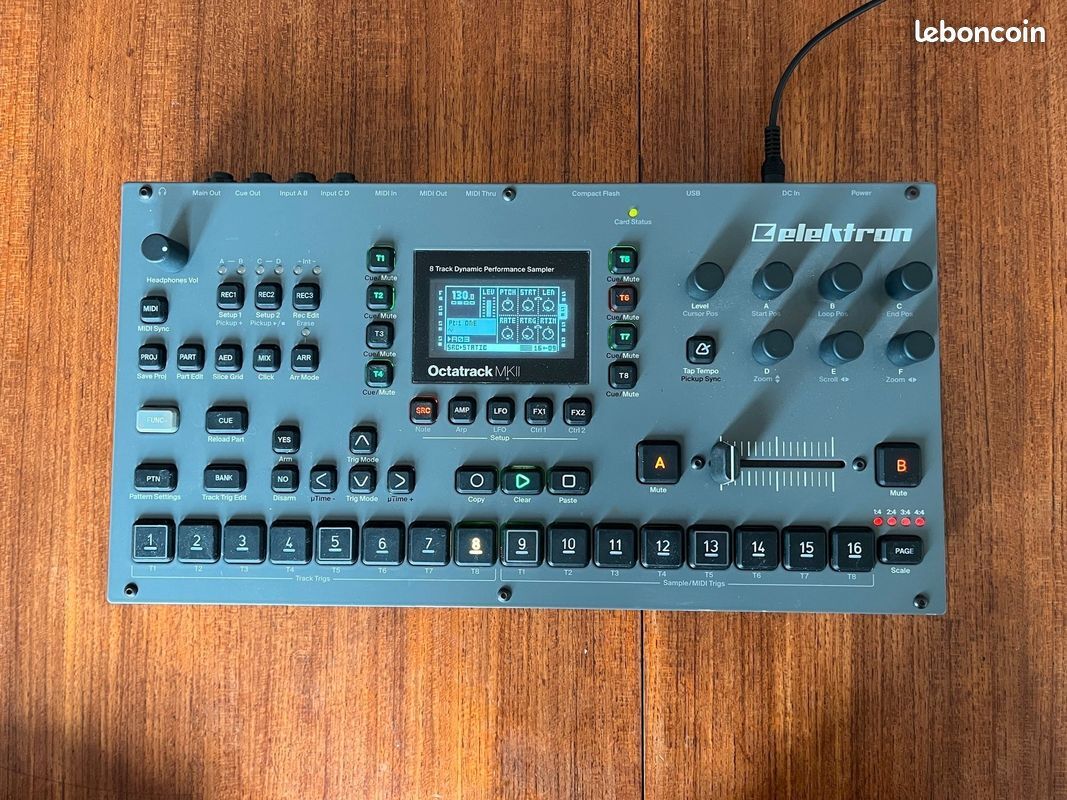 Octatrack MKII elektron sampleur sequenceur