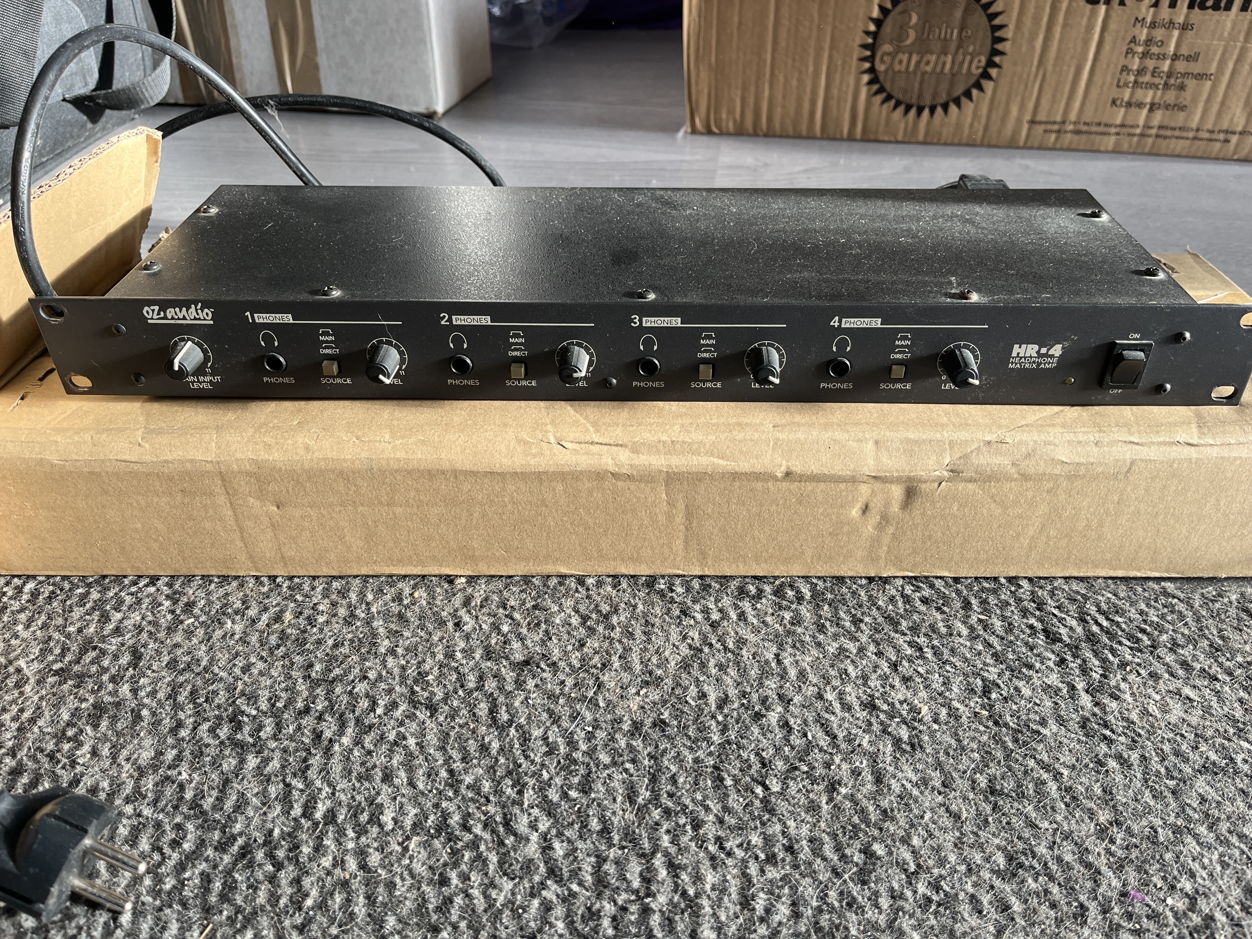 Vends Oz Audio HR 4