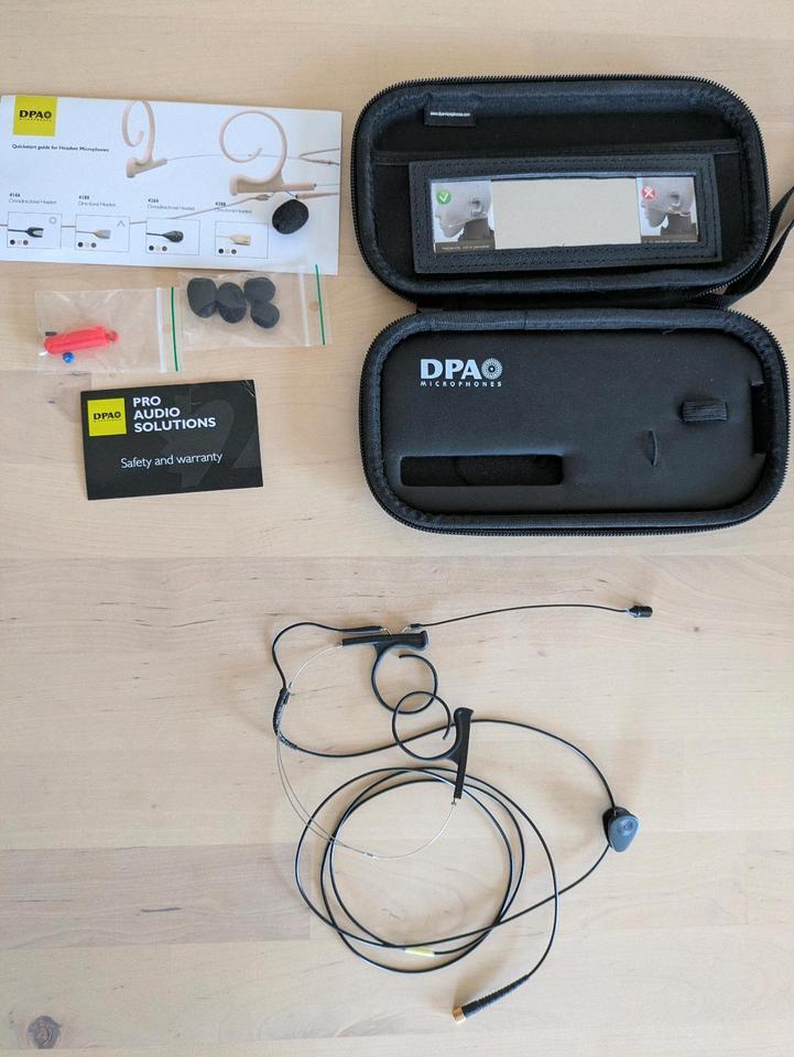 Microphone DPA 4288-DC-B00-LH Noir