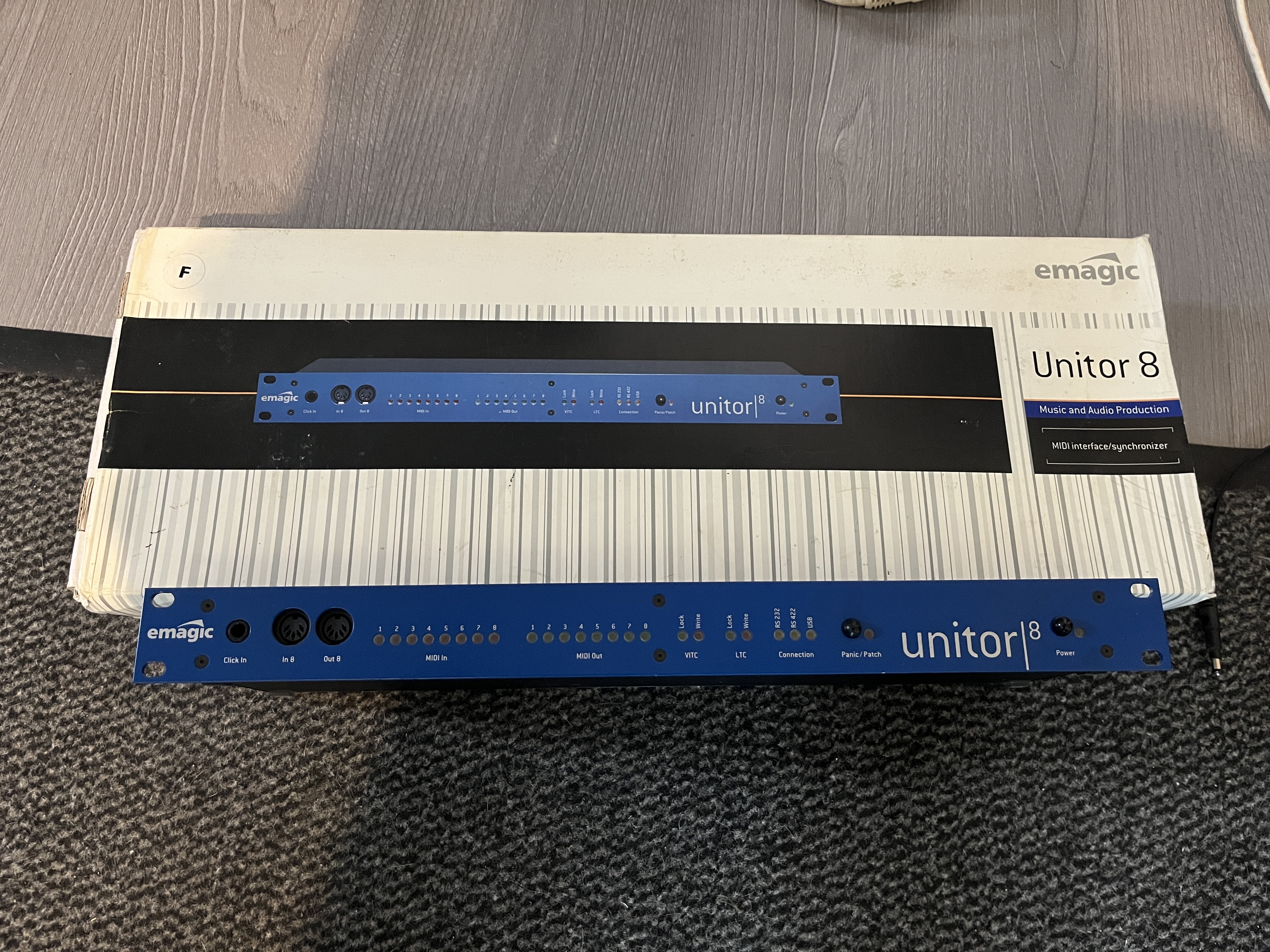 Vends Emagic UNITOR 8